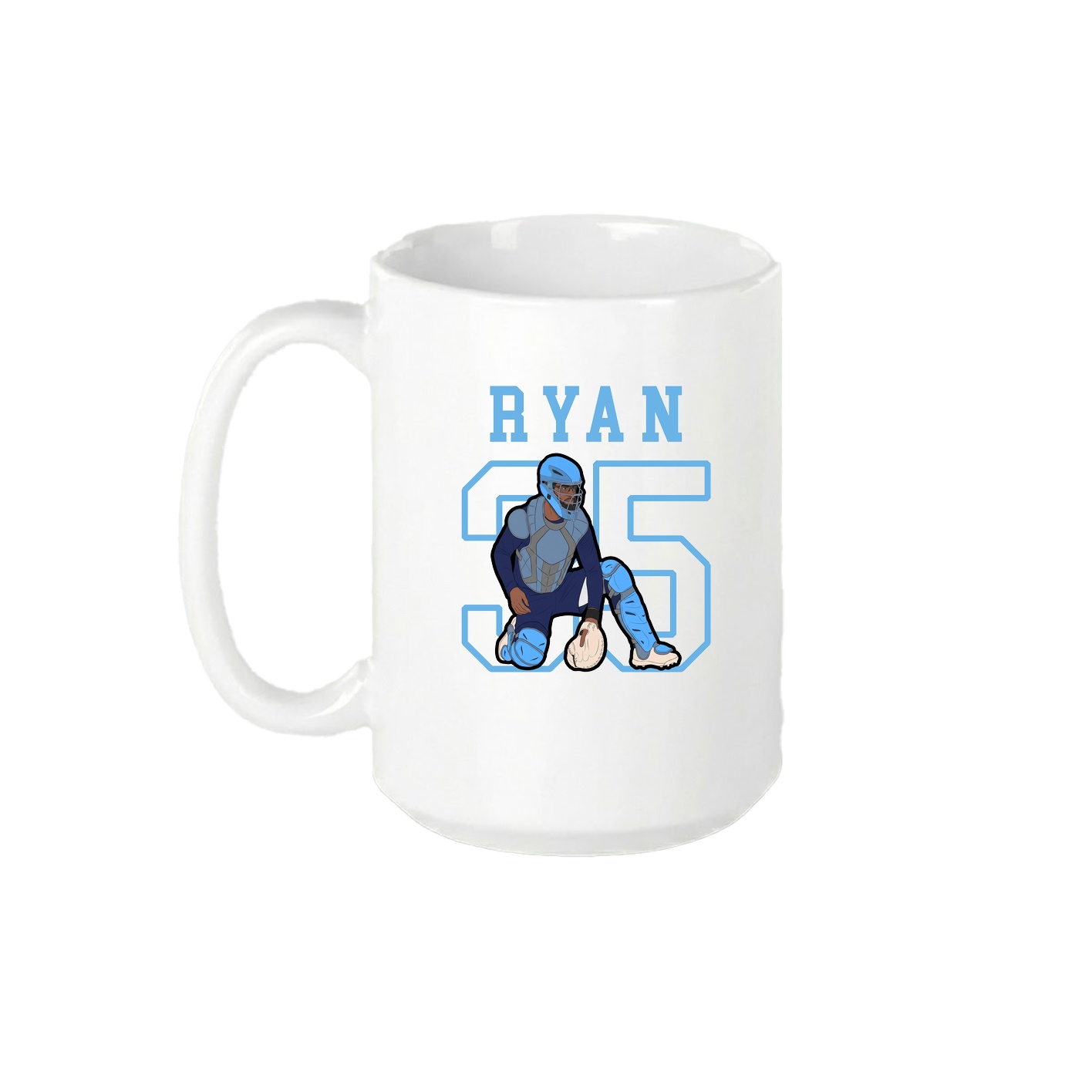 15oz Coffee Mug — Shirsey in White