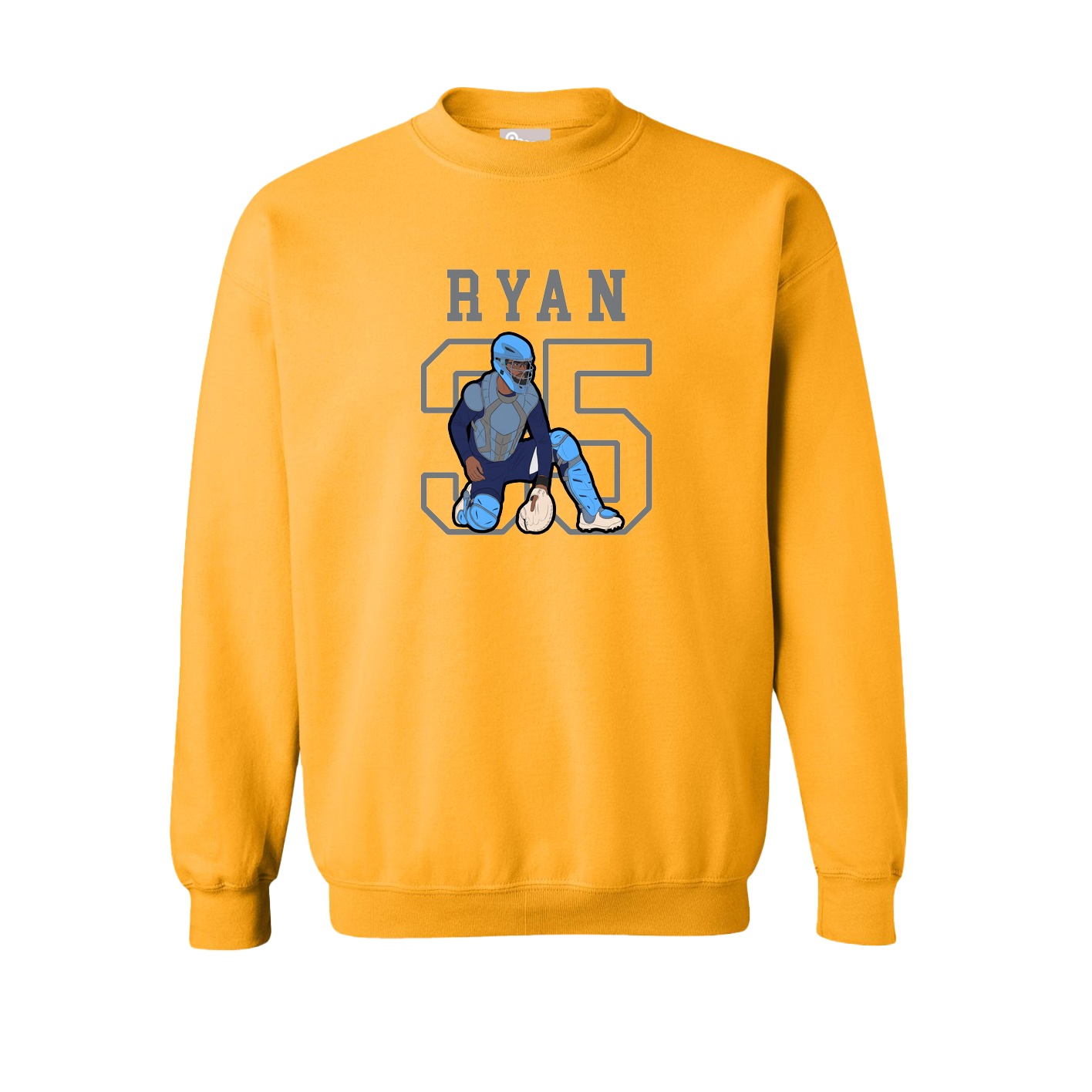 Fleece Crew — Shirsey in Gold