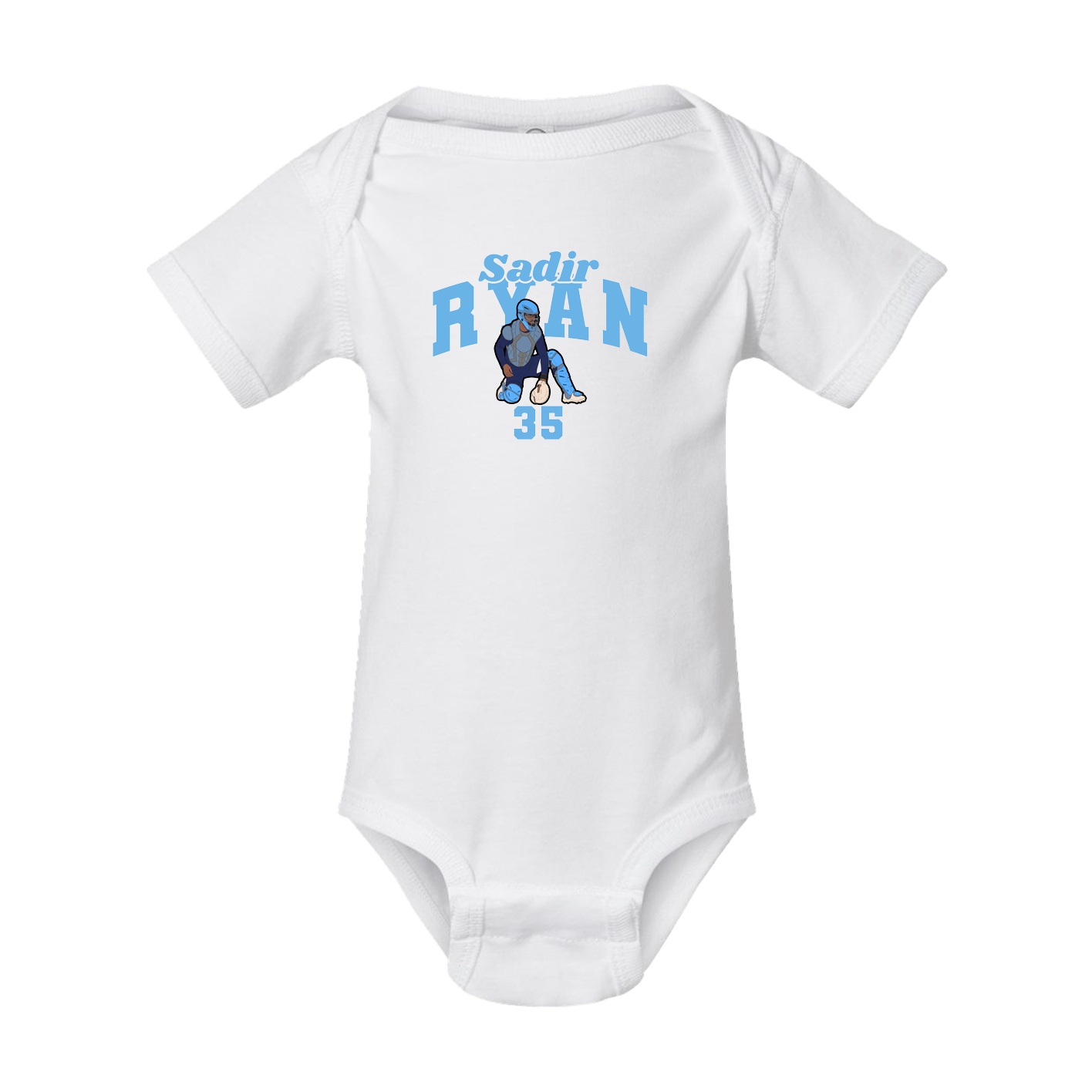 Baby Onesie — Signature Arch in White