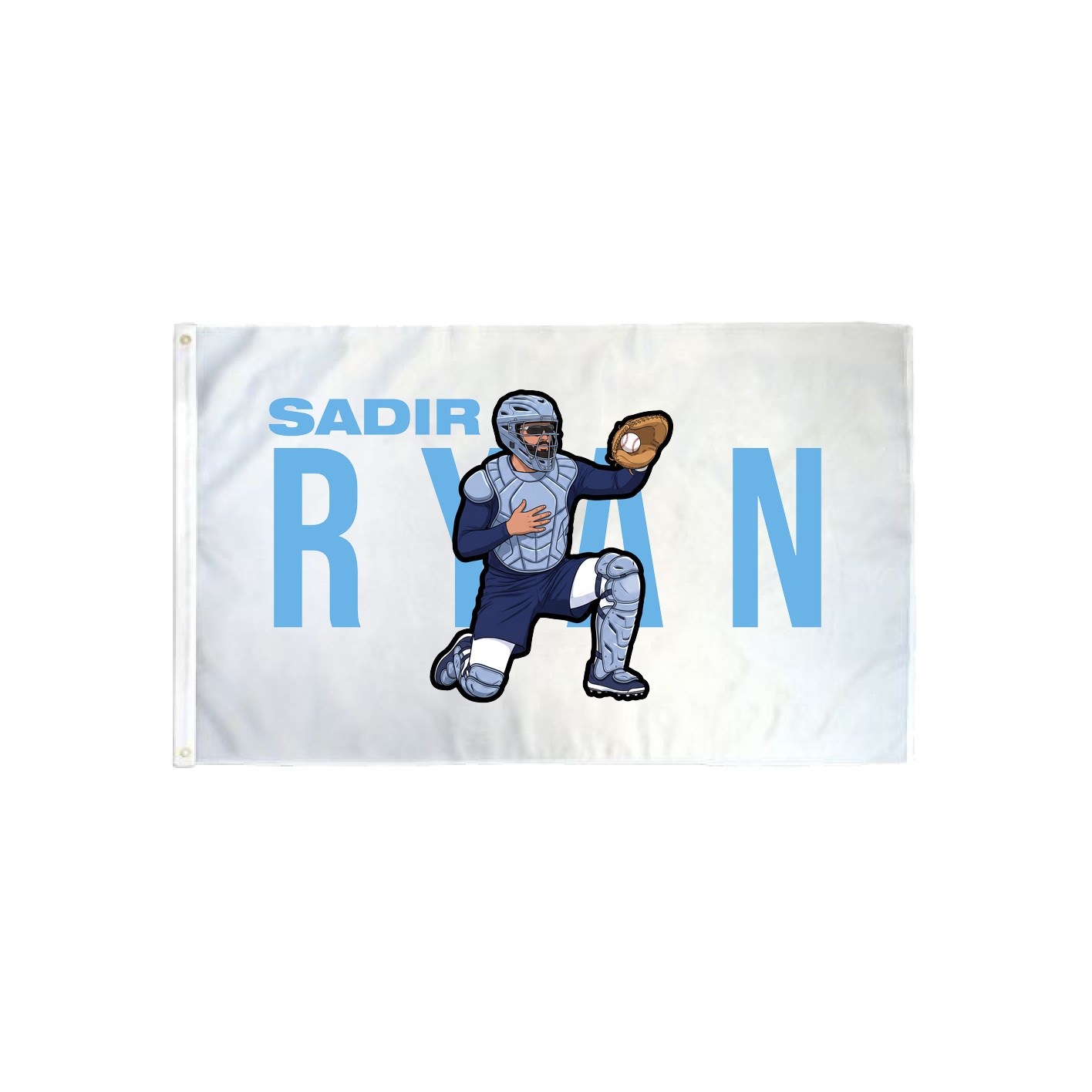 3x5 Flag — Player Name in Classic