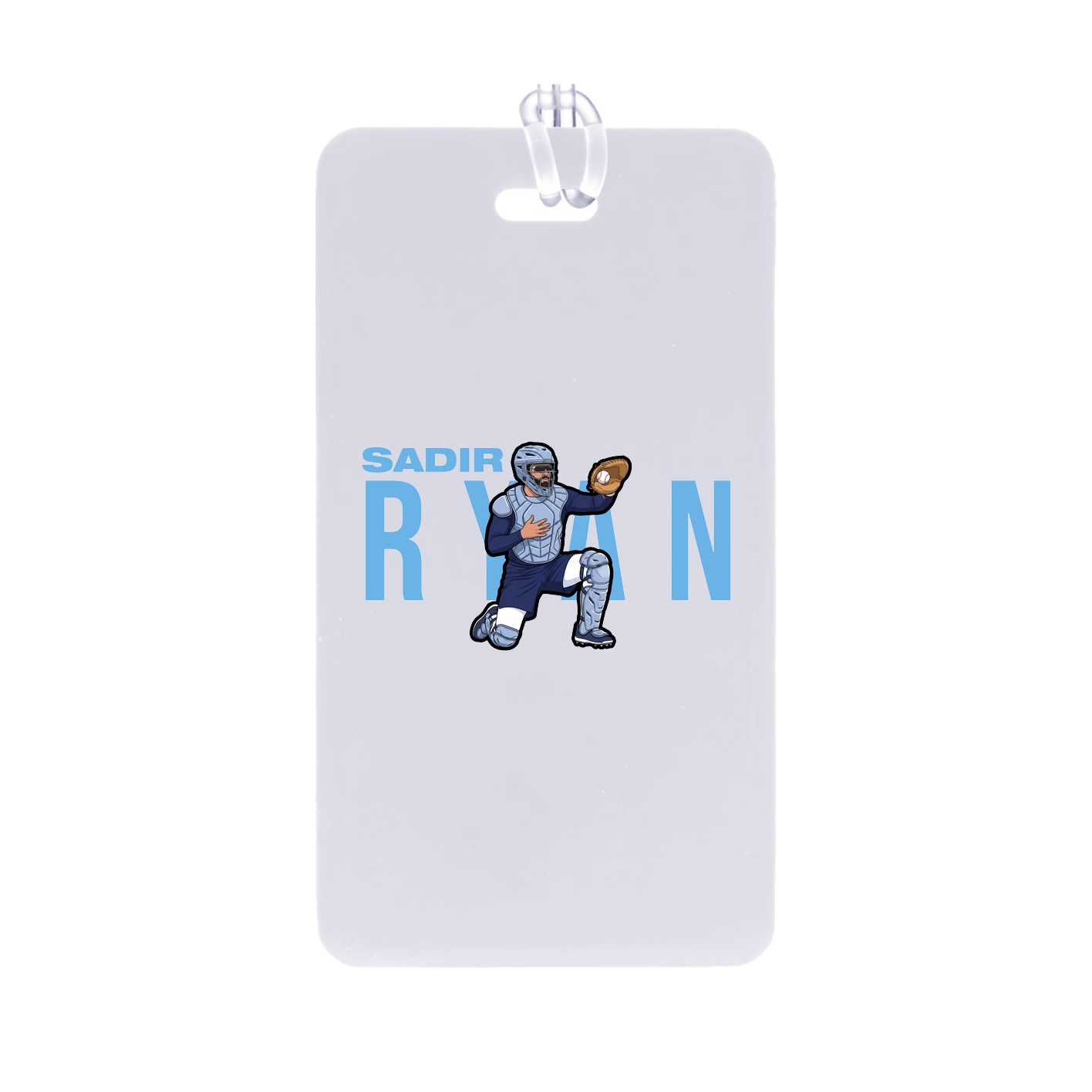 Bag Tag — Player Name in Classic