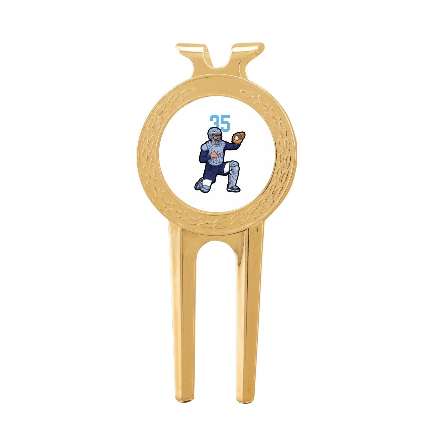 Divot Tool with Ball Marker — Number Top in Classic