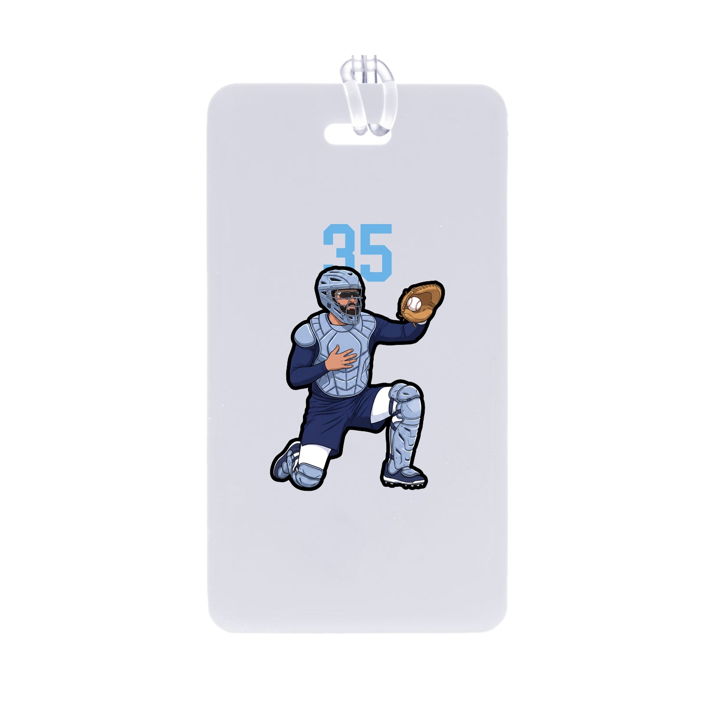 Bag Tag — Number Top in Classic