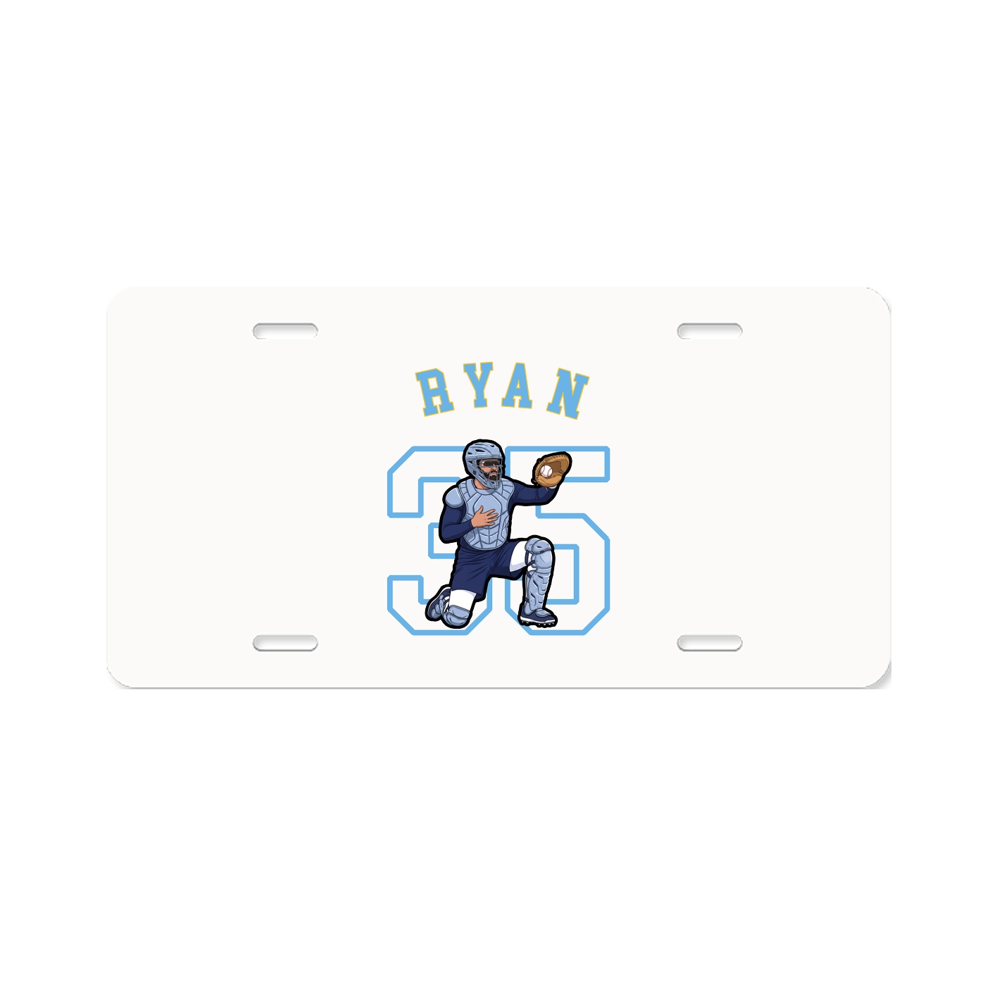 License Plate — Shirsey Arch in Classic