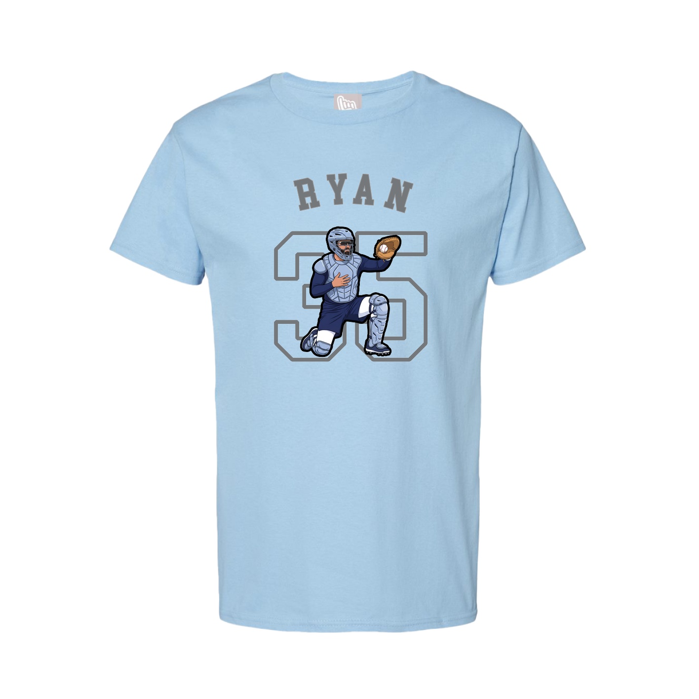 Tee — Shirsey Arch in Light Blue