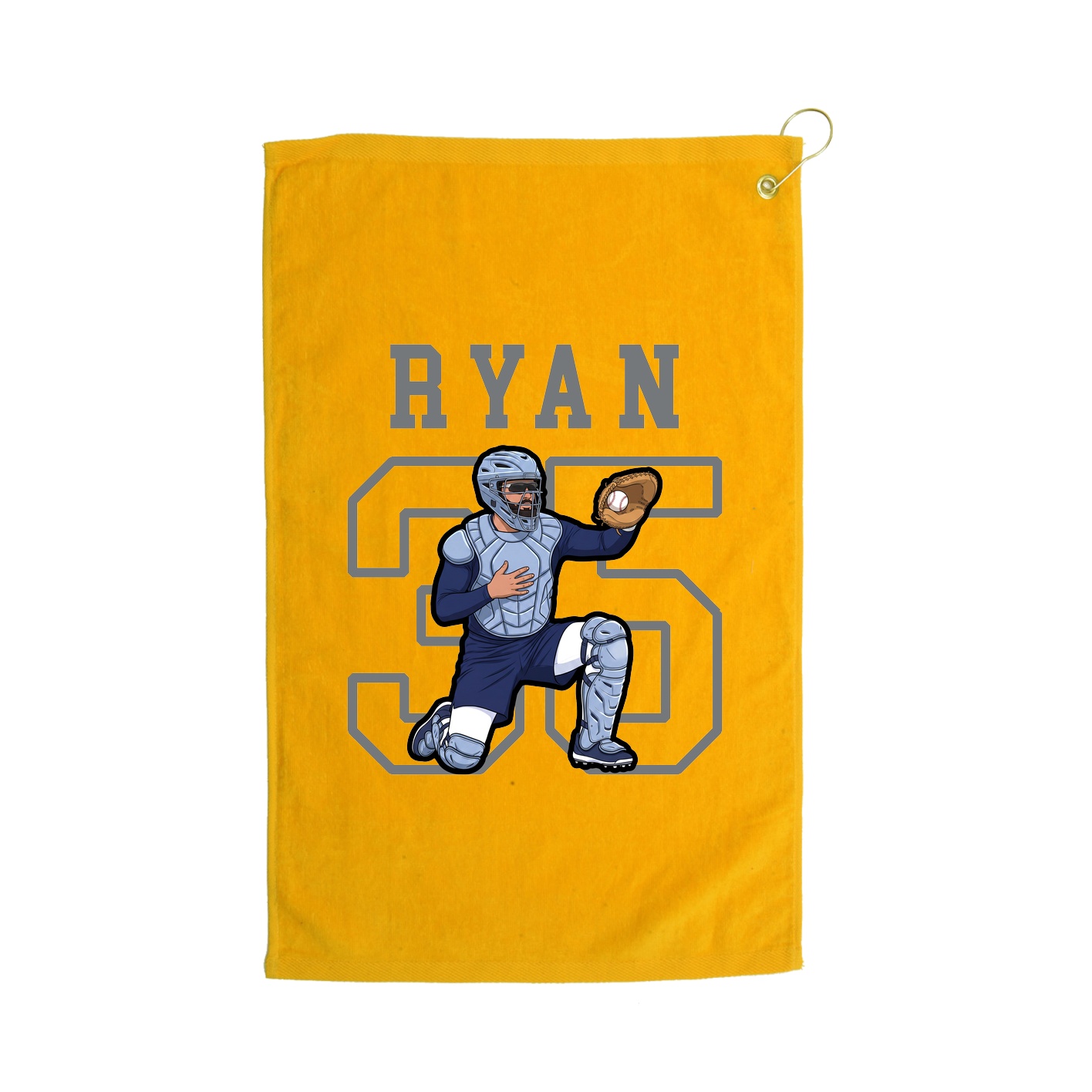 Golf Towel — Shirsey in Gold