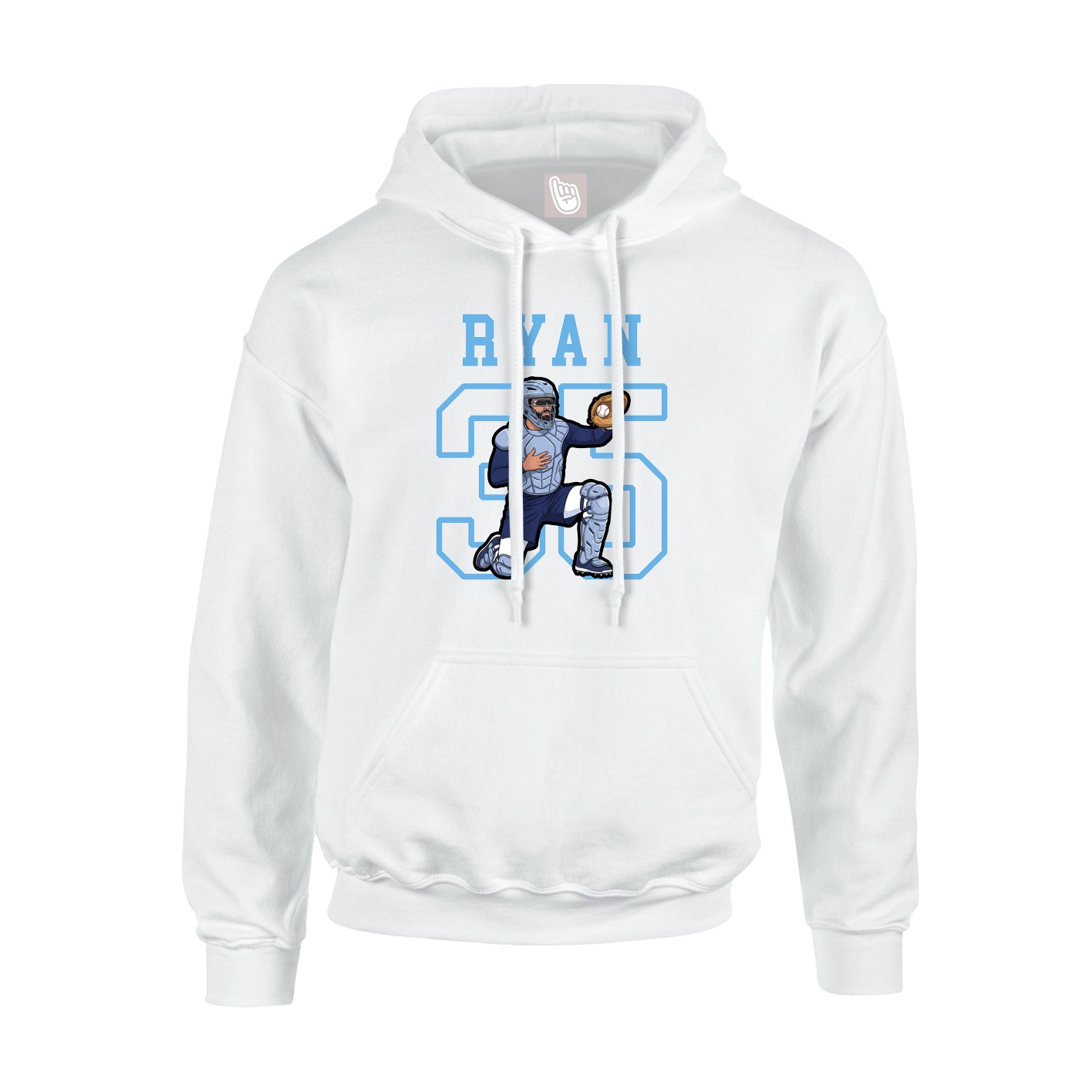 Youth Hoodie — Shirsey in White