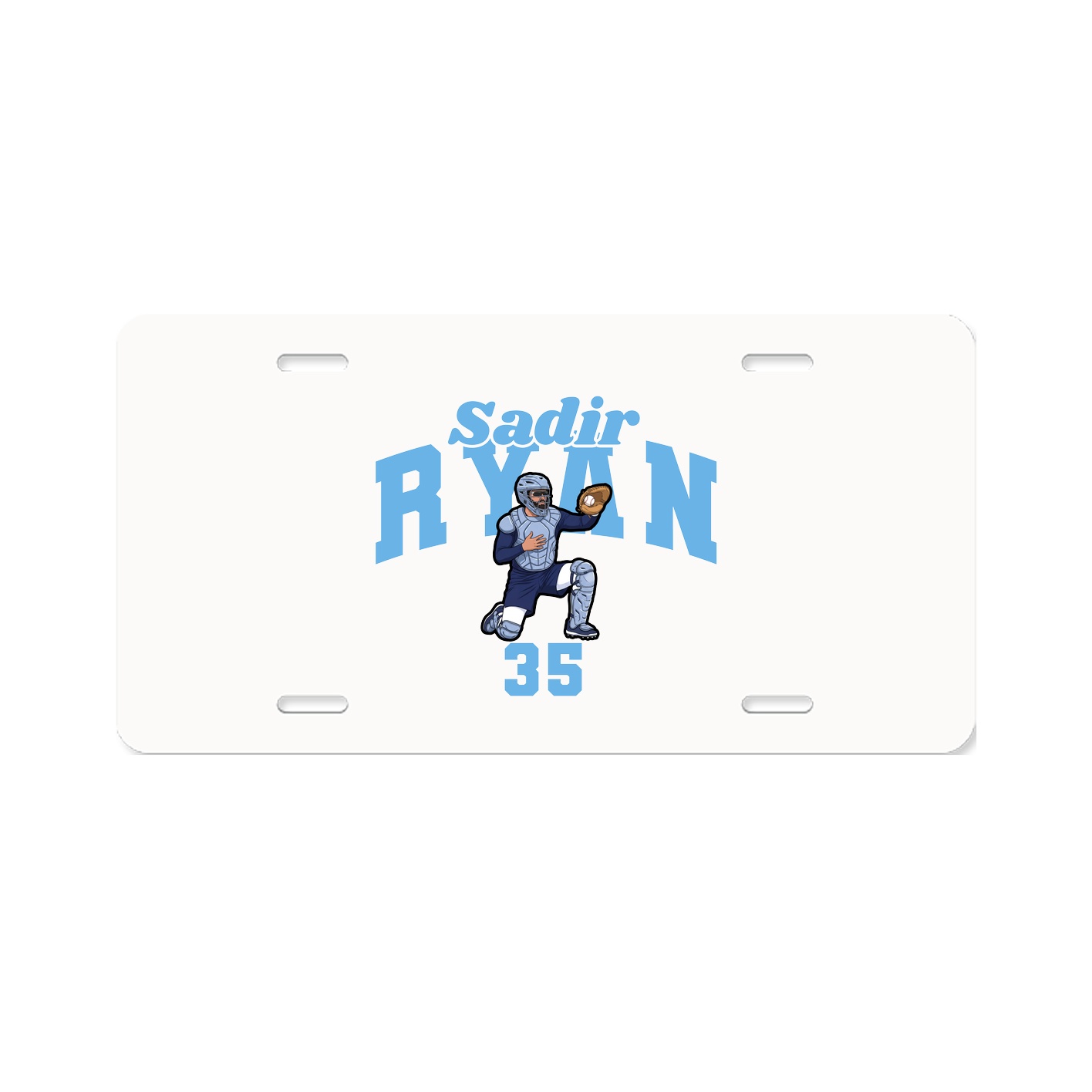 License Plate — Signature Arch in Classic