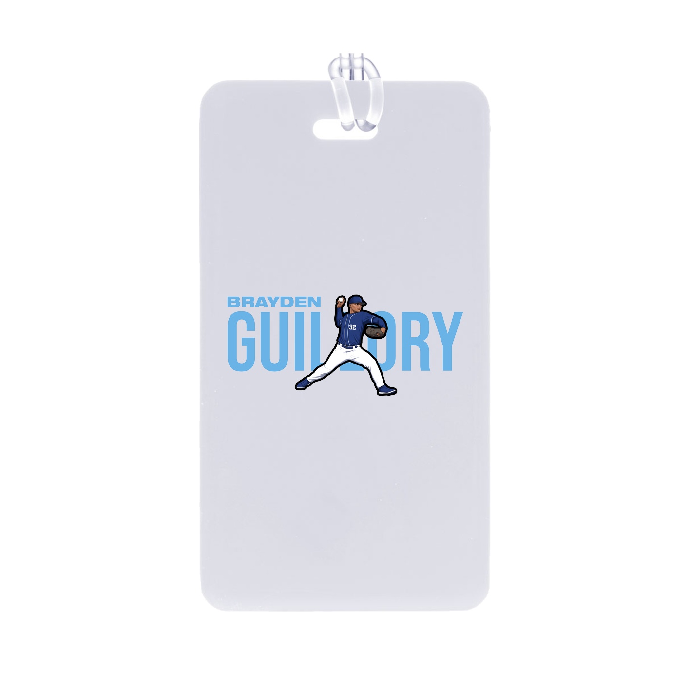 Bag Tag — Player Name in Classic