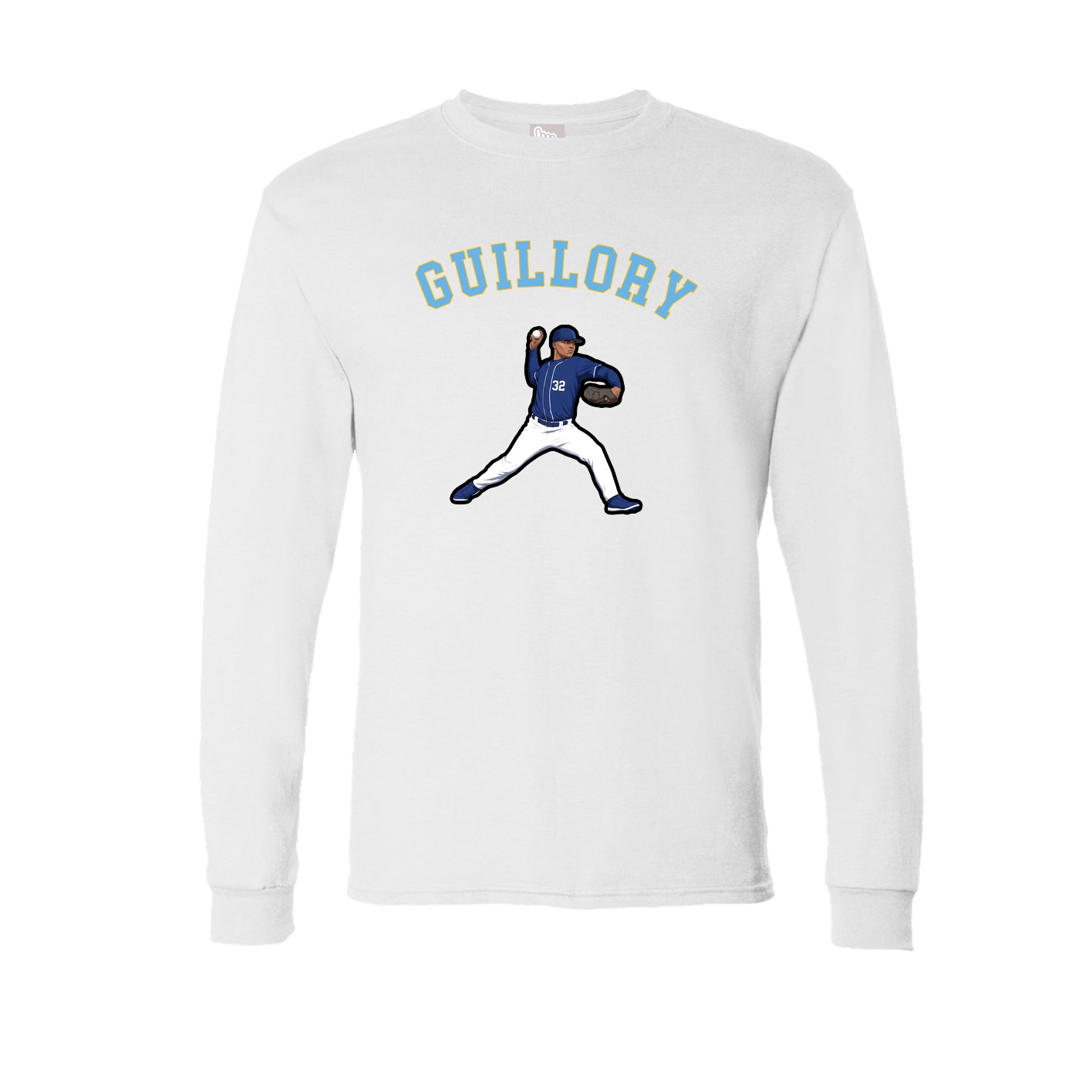 Long Sleeve Tee — Shirsey Arch in White
