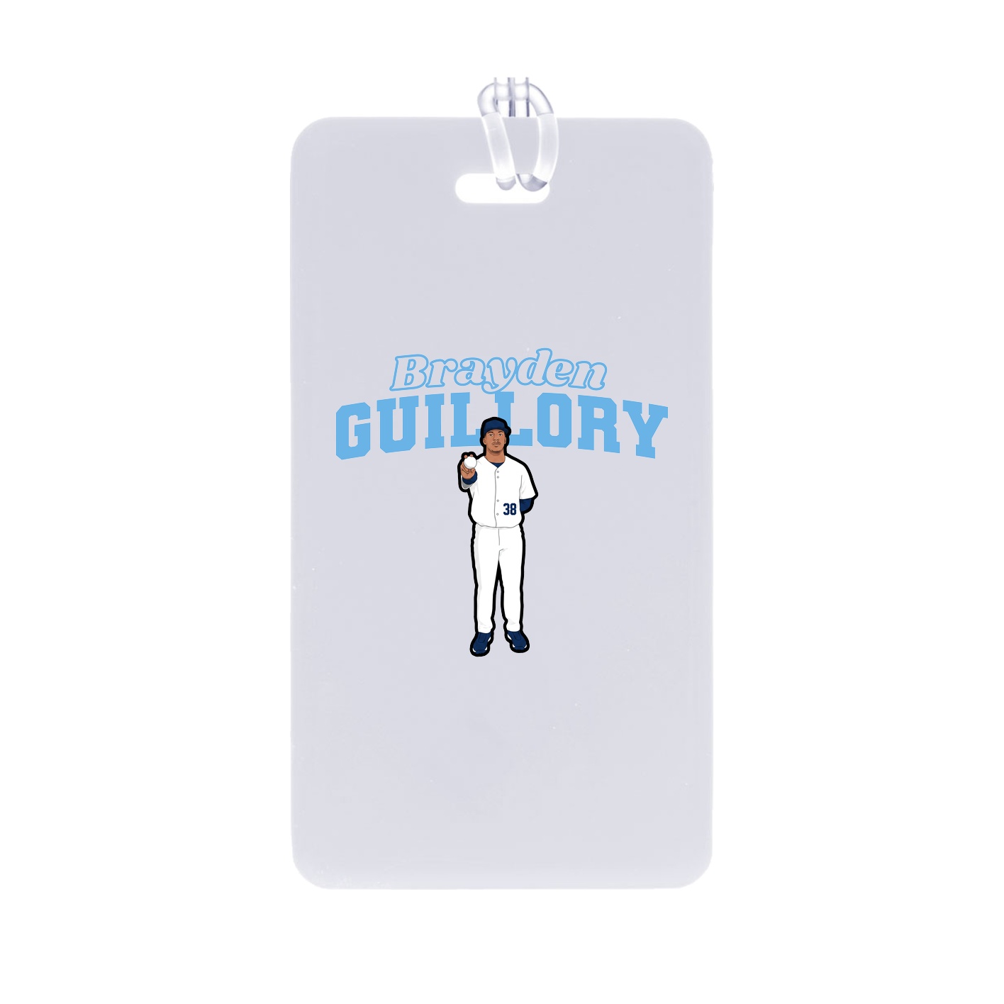 Bag Tag — Name Arch in Classic
