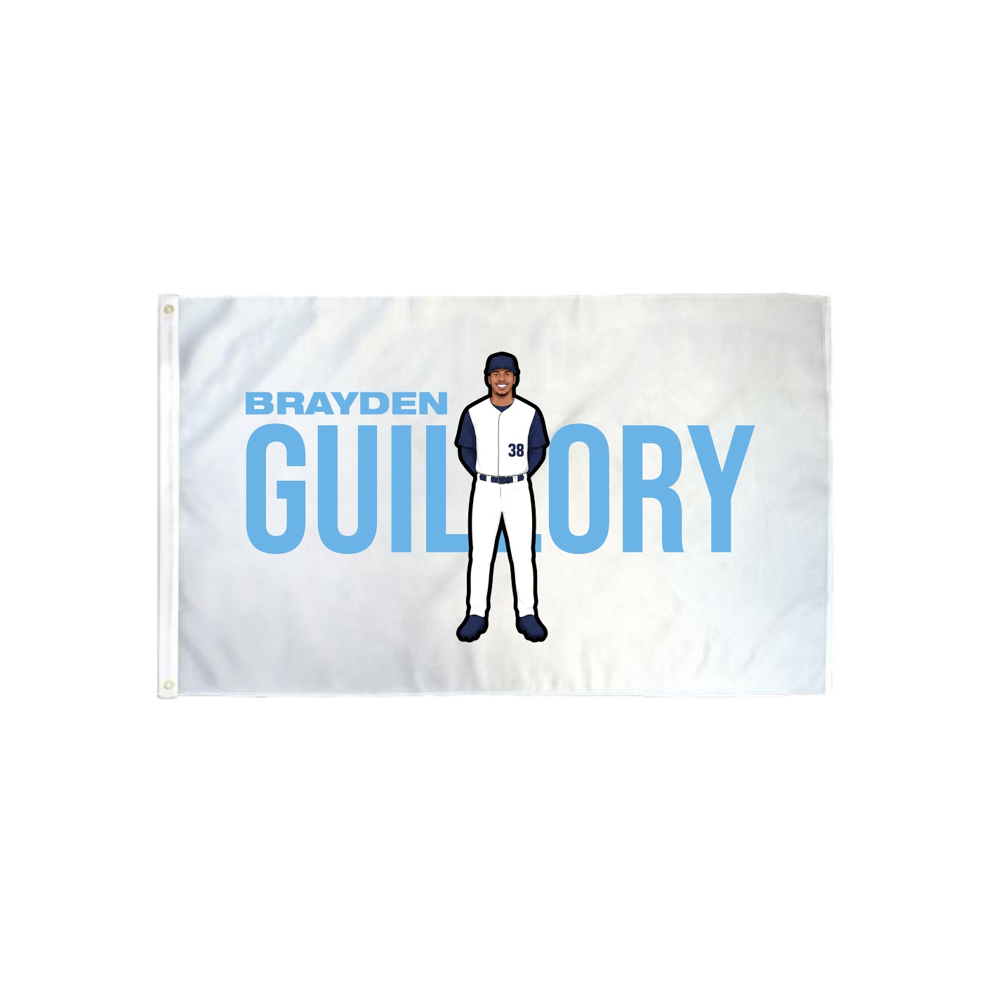 3x5 Flag — Player Name in Classic