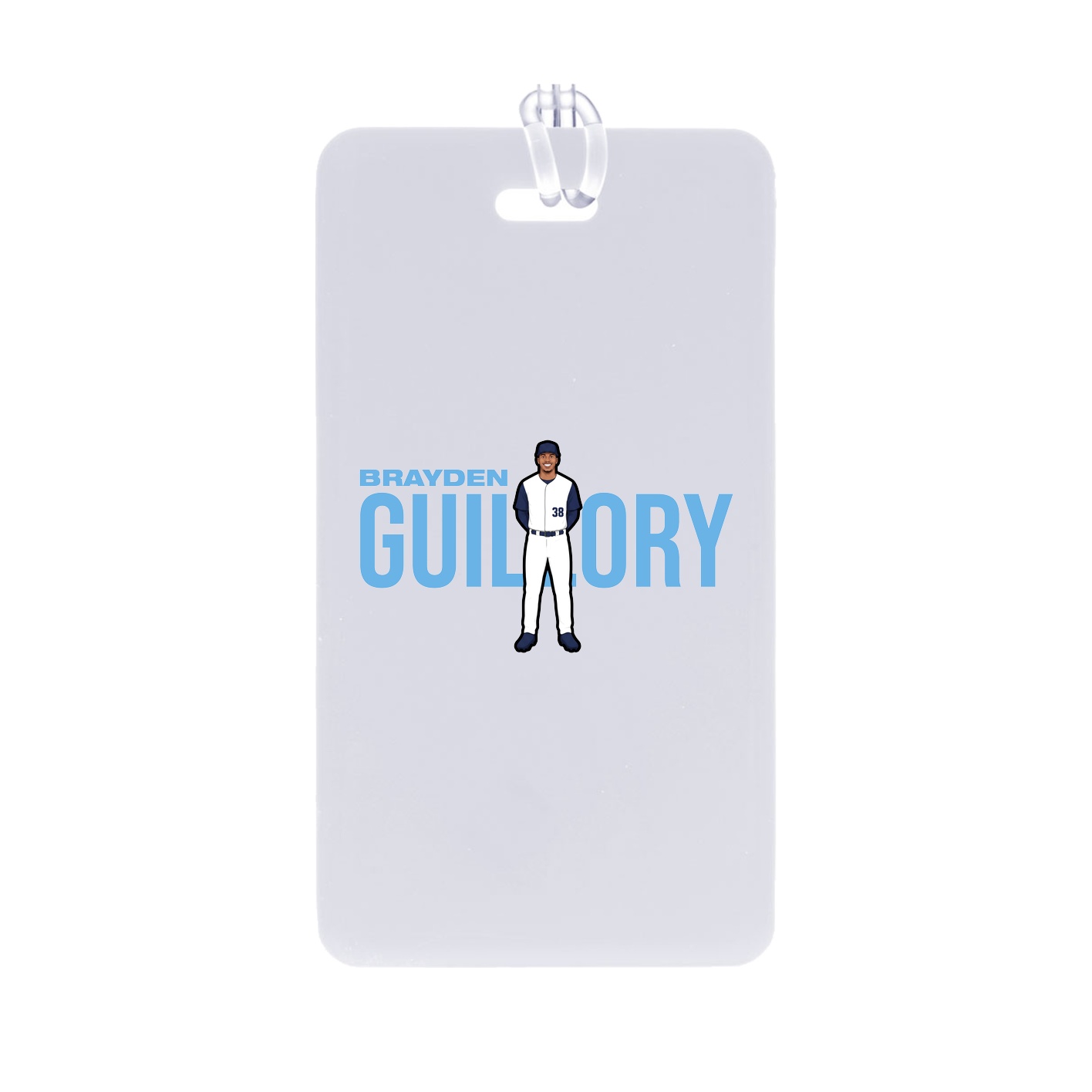 Bag Tag — Player Name in Classic