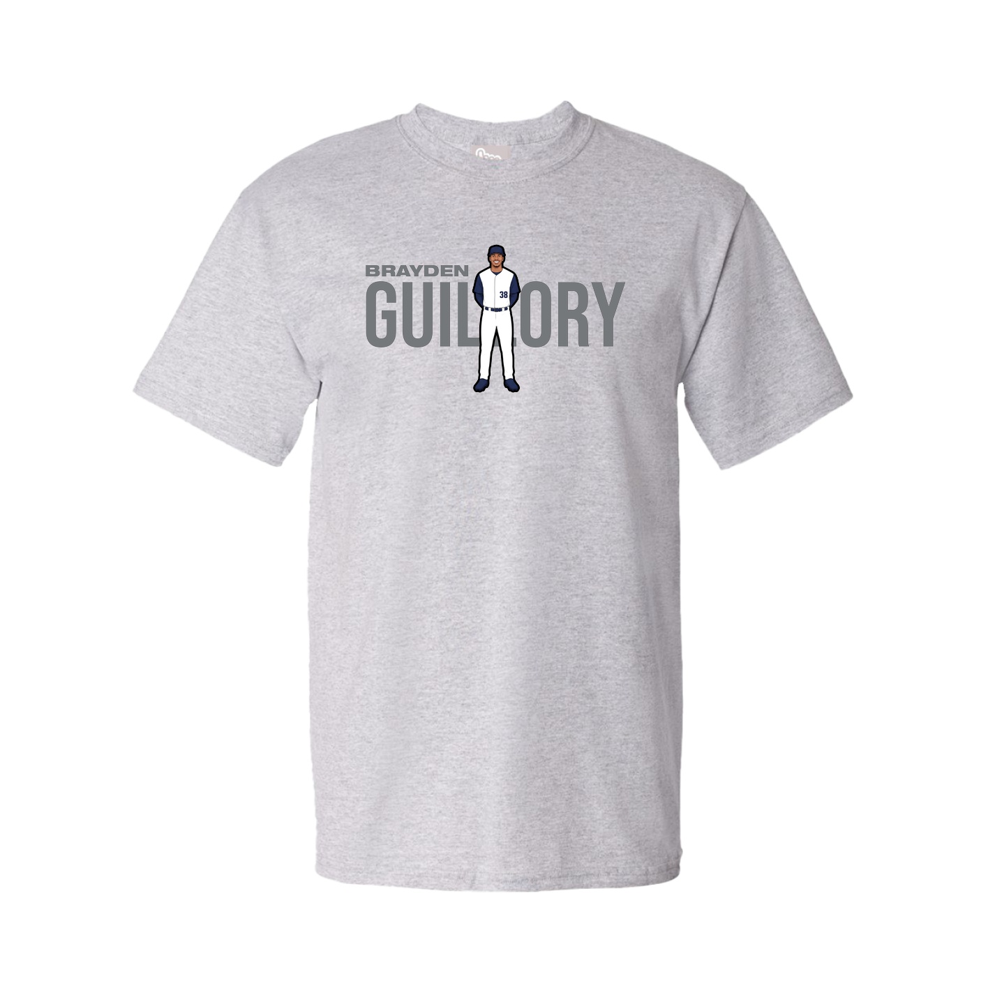 Tee — Player Name in Grey
