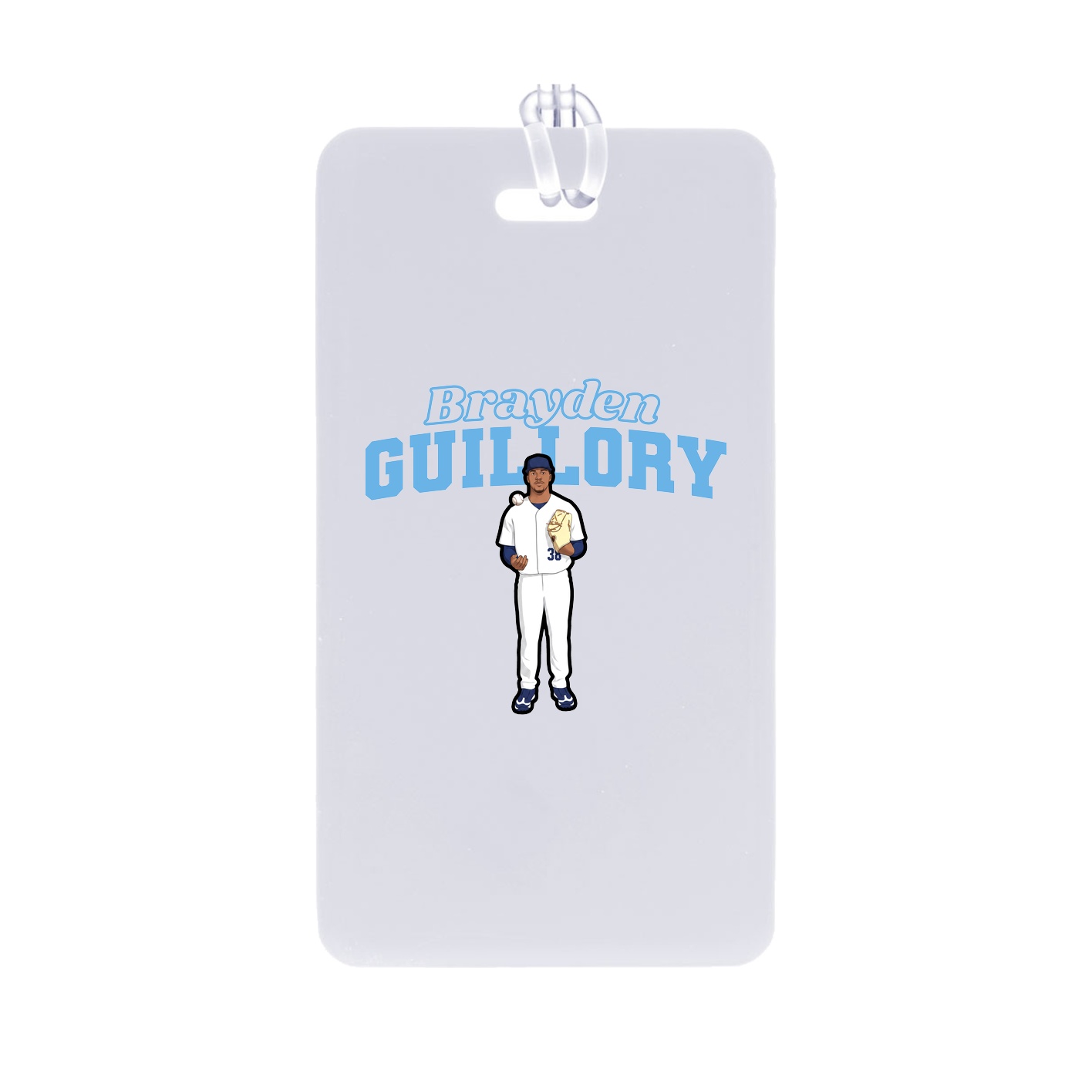 Bag Tag — Name Arch in Classic
