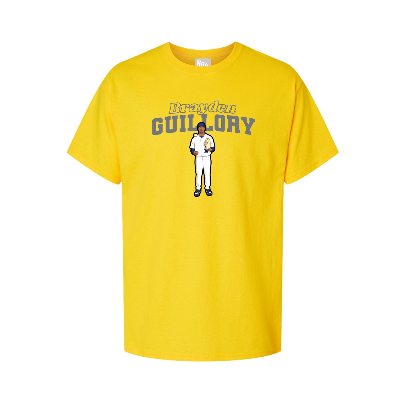 Tee — Name Arch in Gold