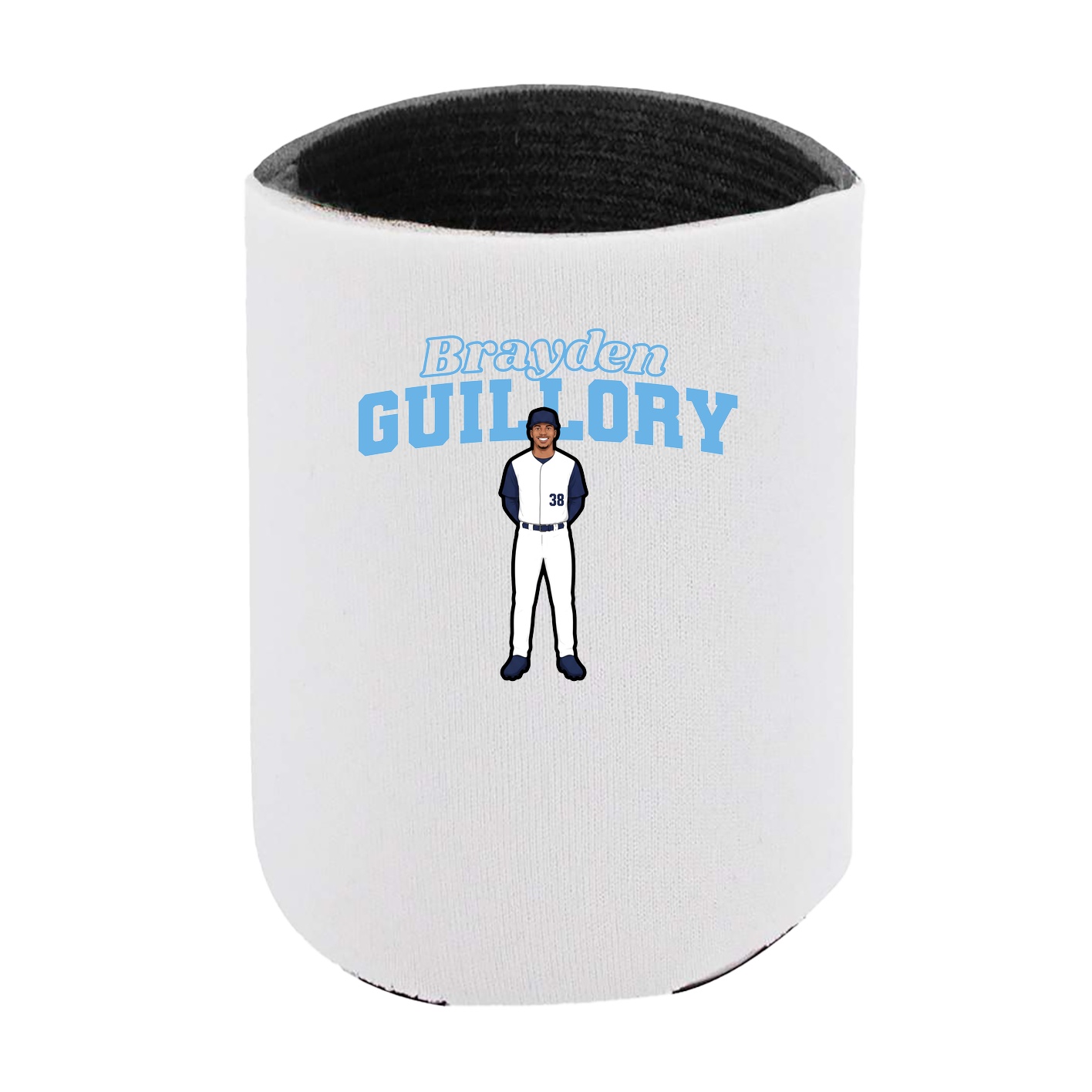 Can Holder — Name Arch in White