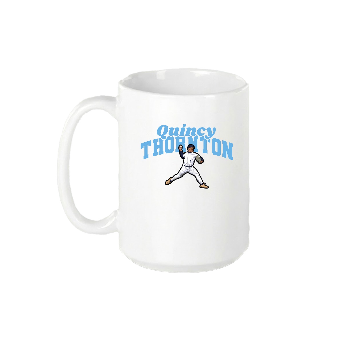 15oz Coffee Mug — Signature Arch in White
