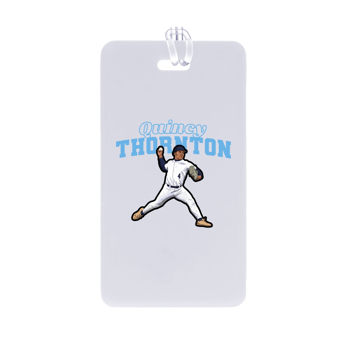 Bag Tag — Name Arch in Classic