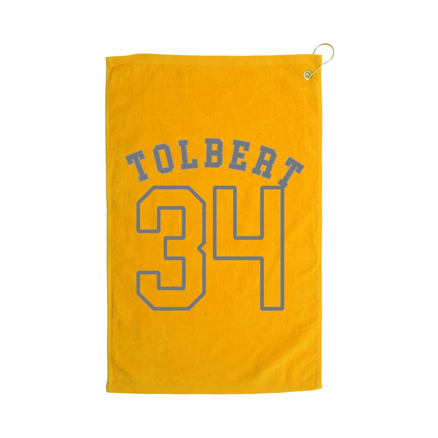 Golf Towel — Shirsey Arch in Gold