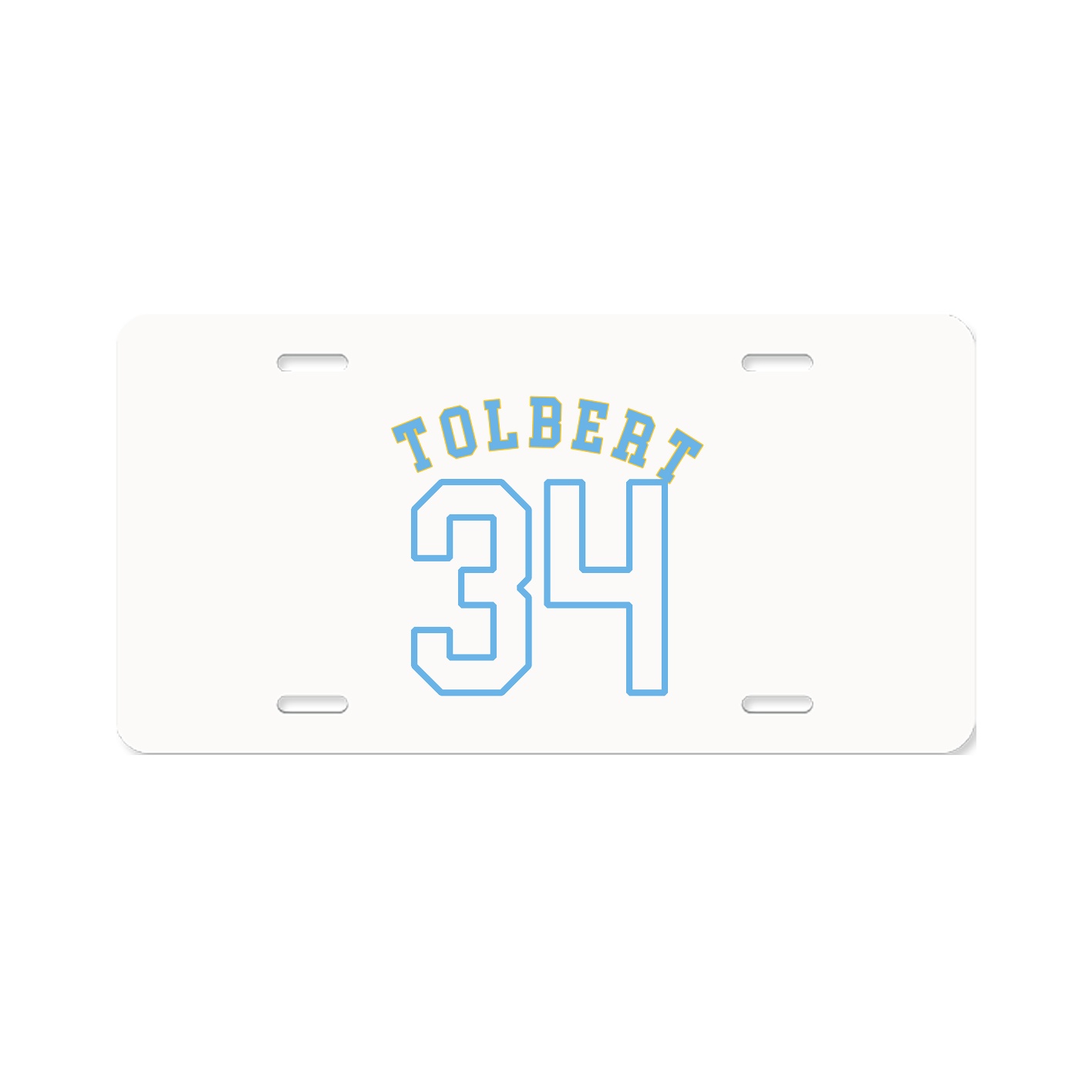 License Plate — Shirsey Arch in Classic