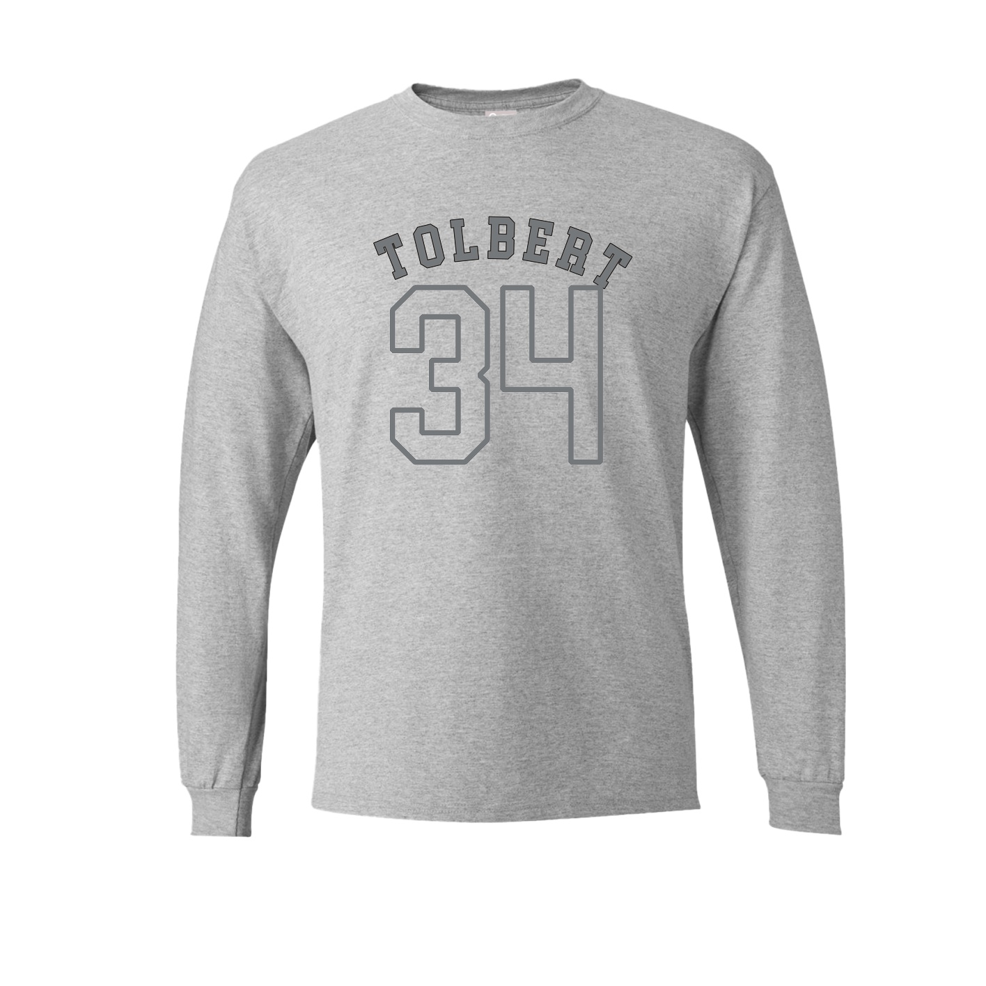 Long Sleeve Tee — Shirsey Arch in Grey