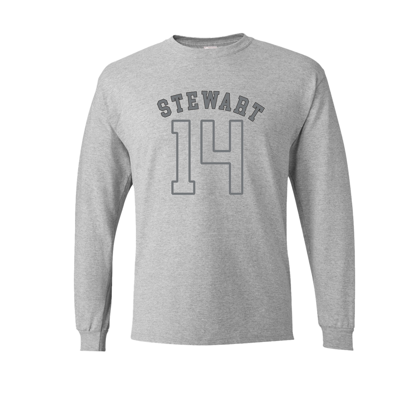 Long Sleeve Tee — Shirsey Arch in Grey