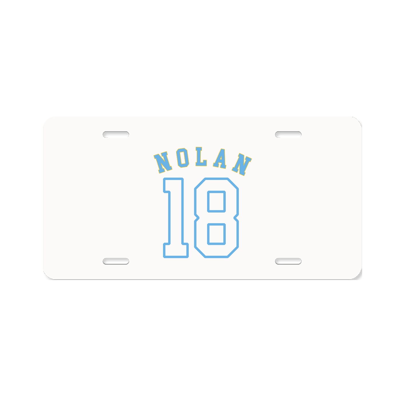 License Plate — Shirsey Arch in Classic