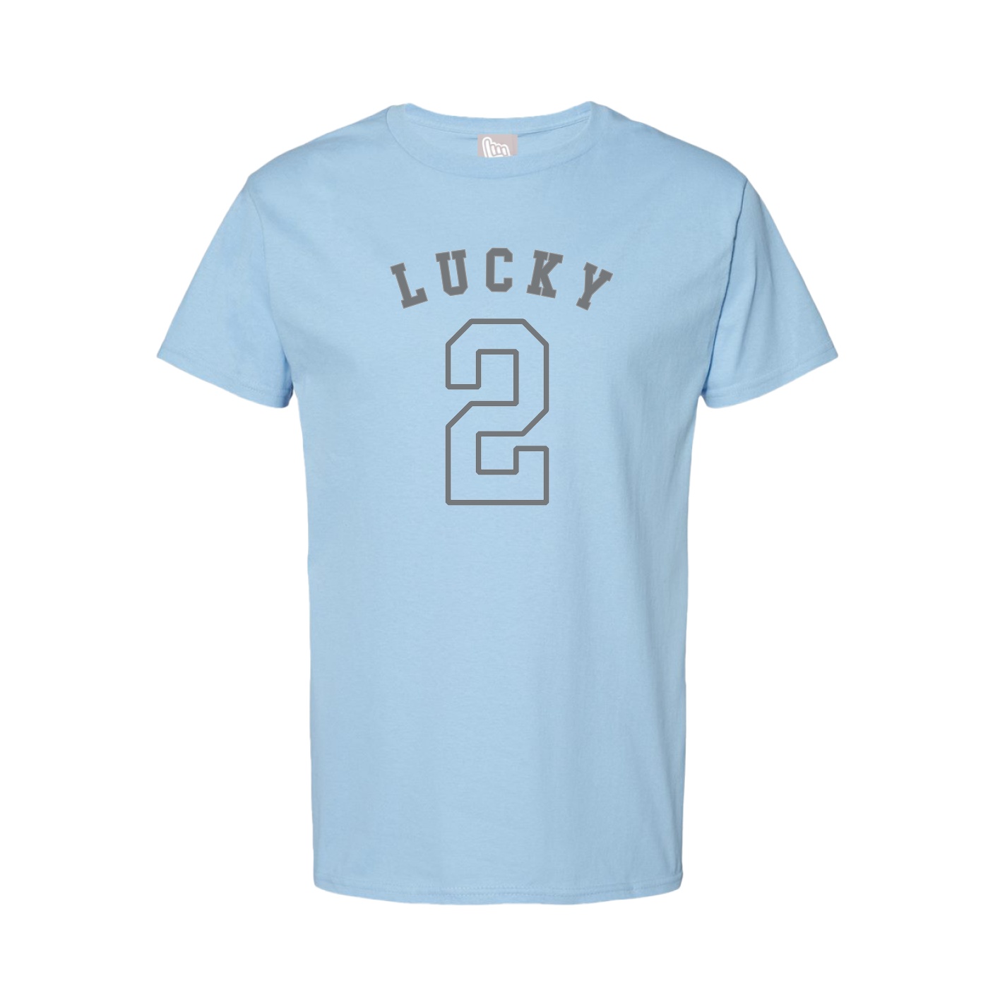 Youth Tee — Shirsey Arch in Light Blue