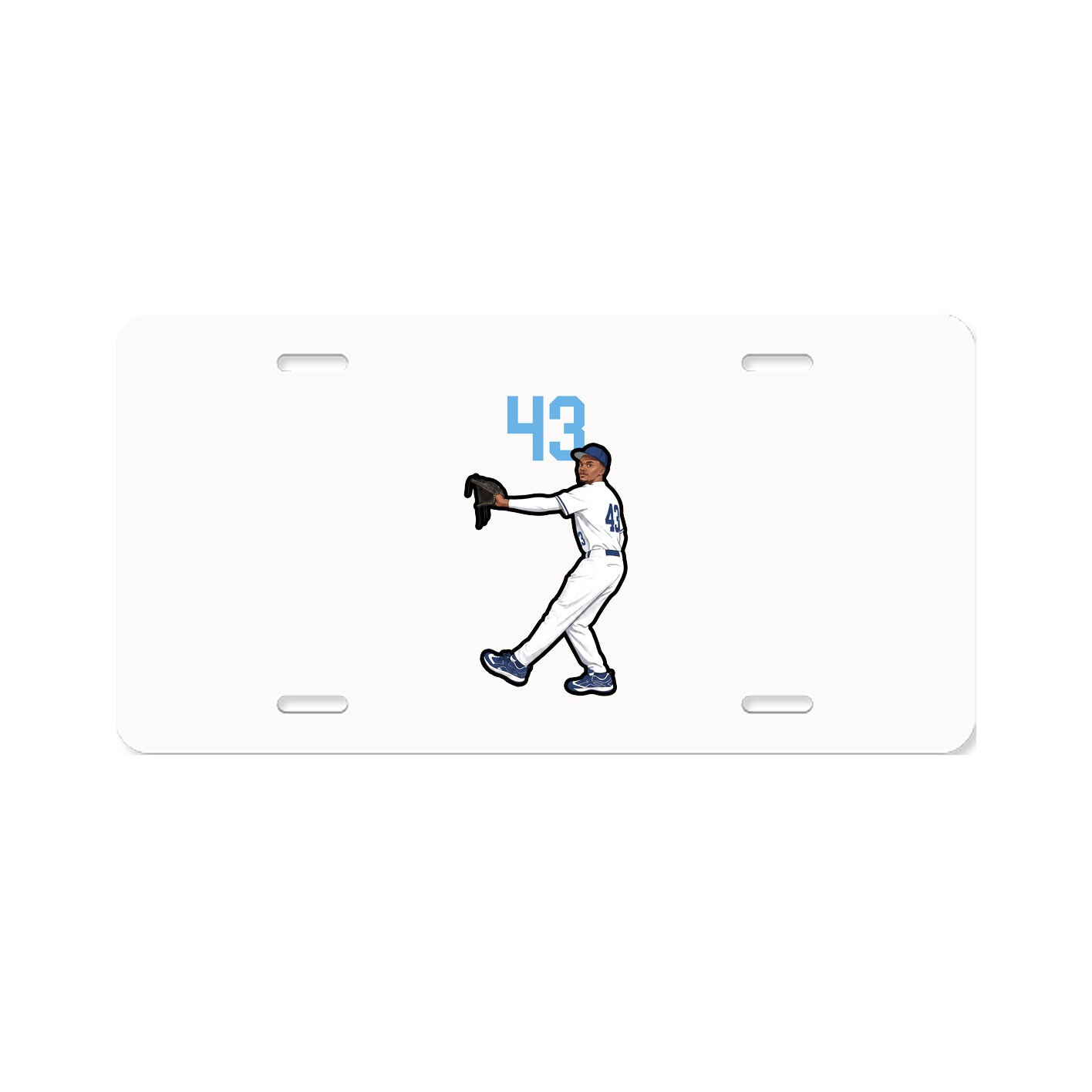 Aluminum License Plate