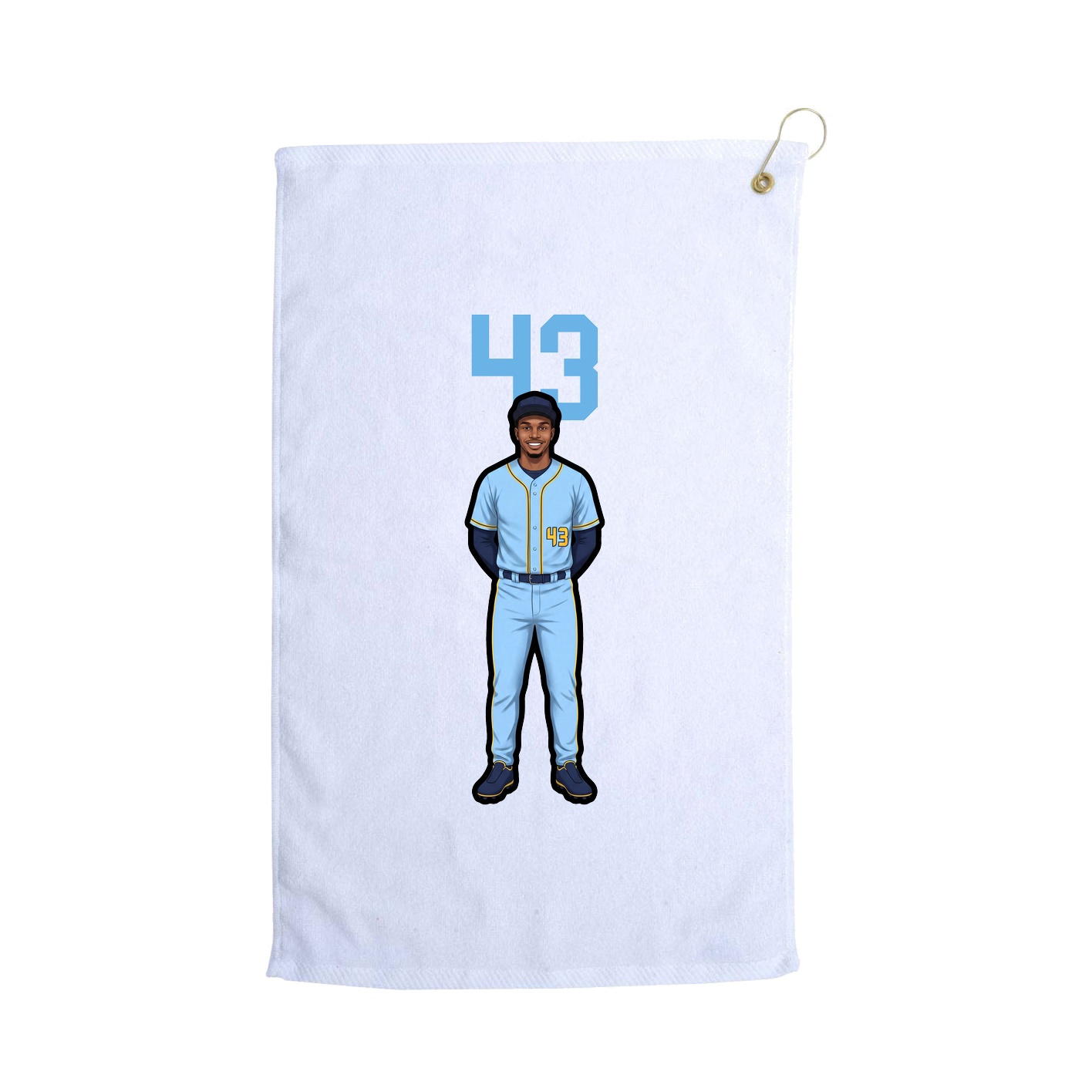 Terry Velour Golf Towel