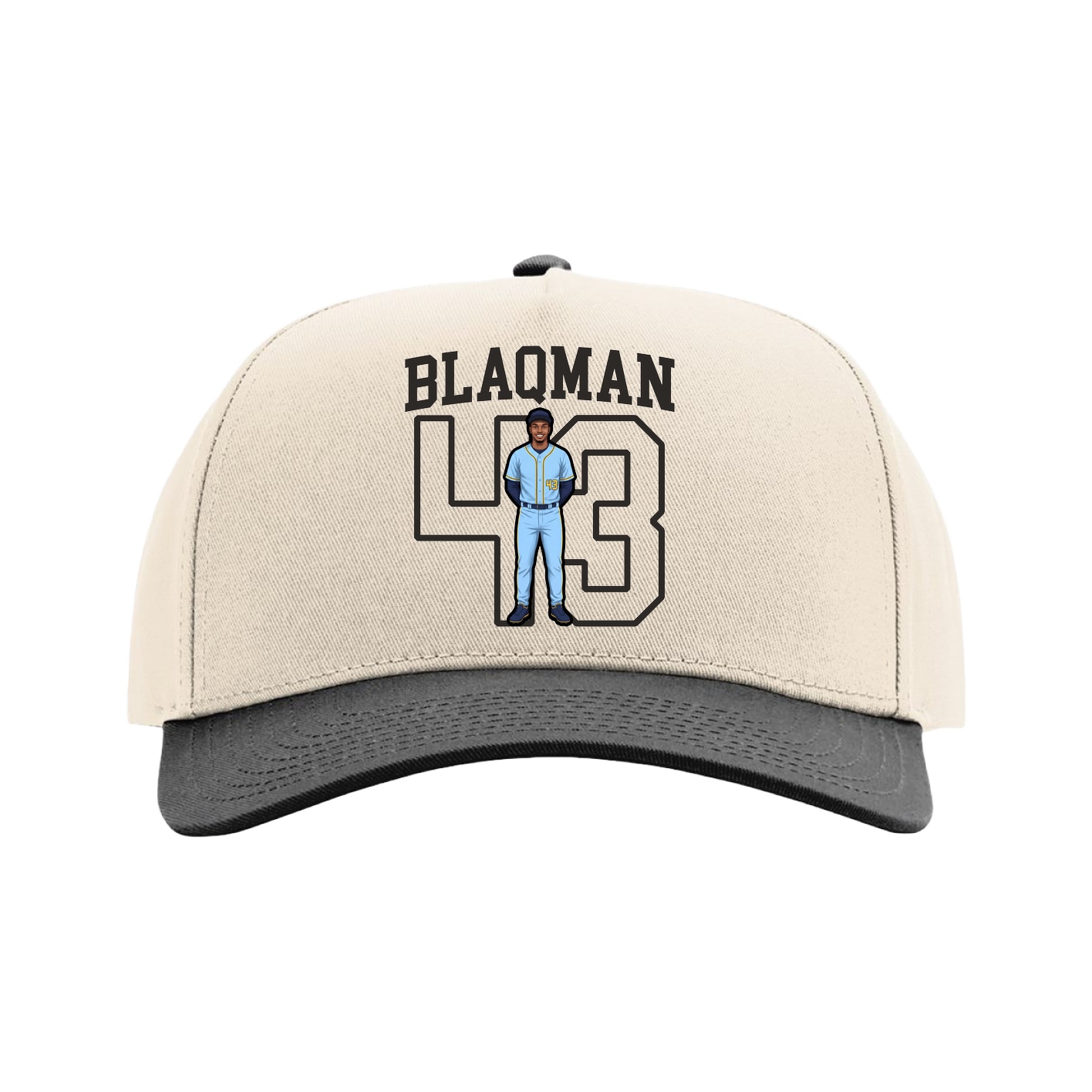Full Fabric Five-Panel Champ Cap