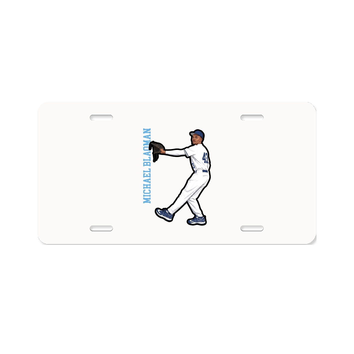 Aluminum License Plate