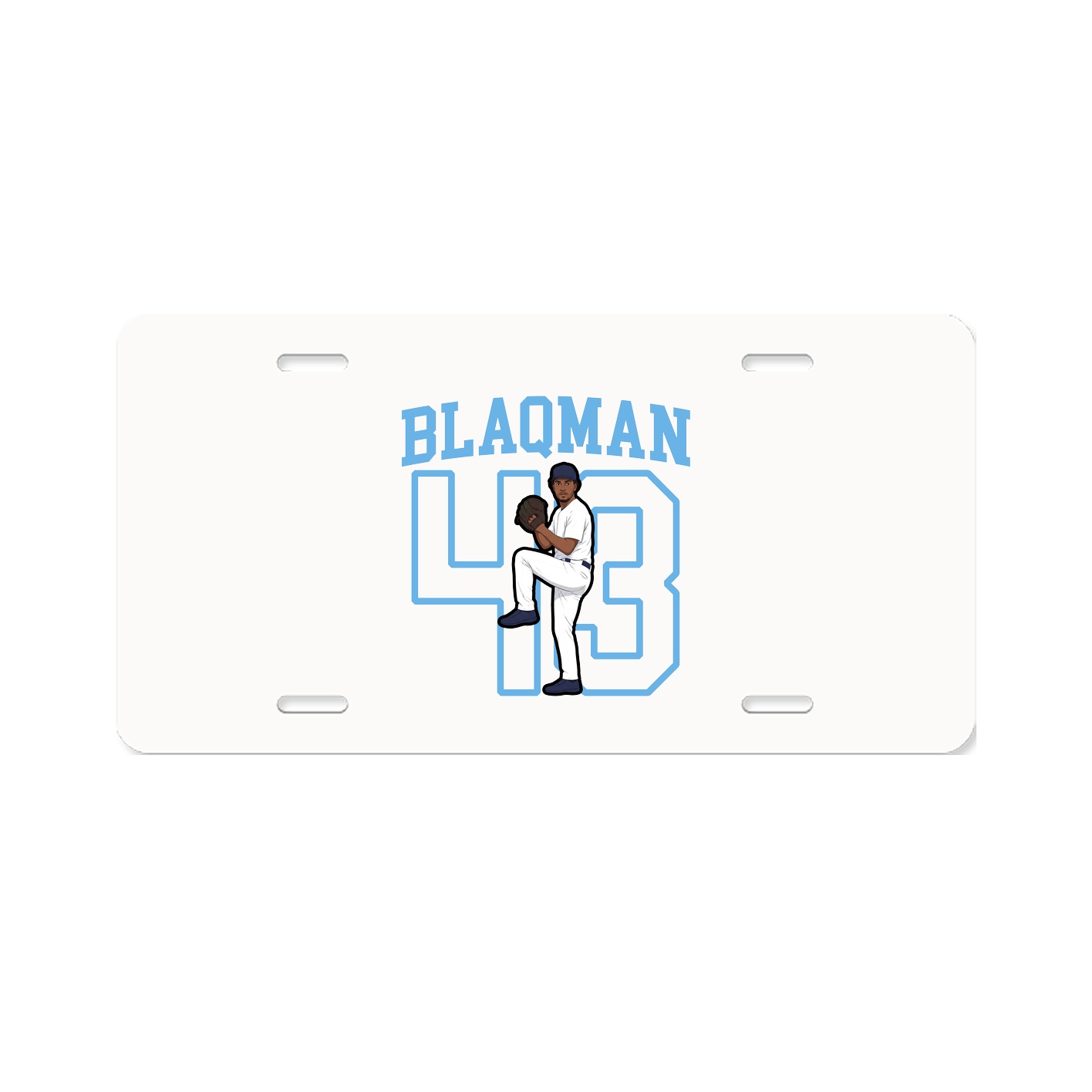 Aluminum License Plate