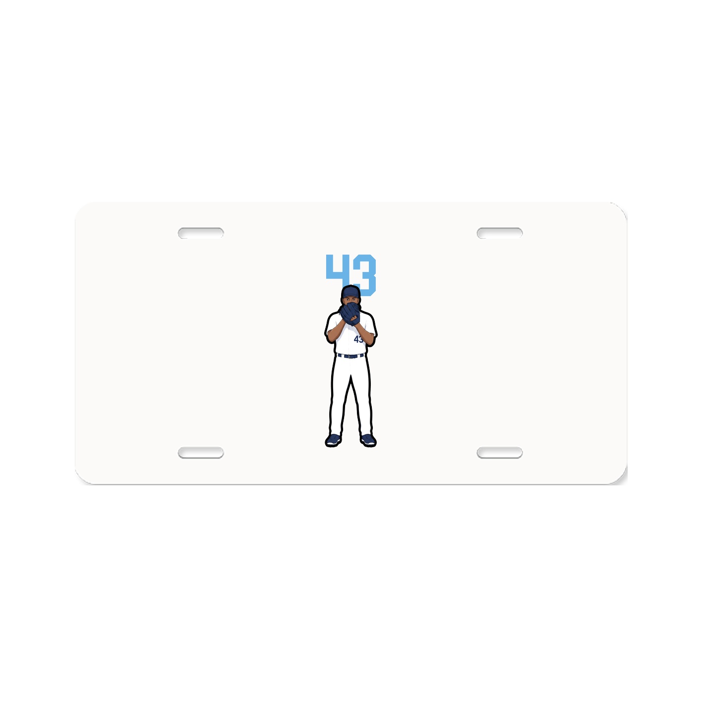 Aluminum License Plate