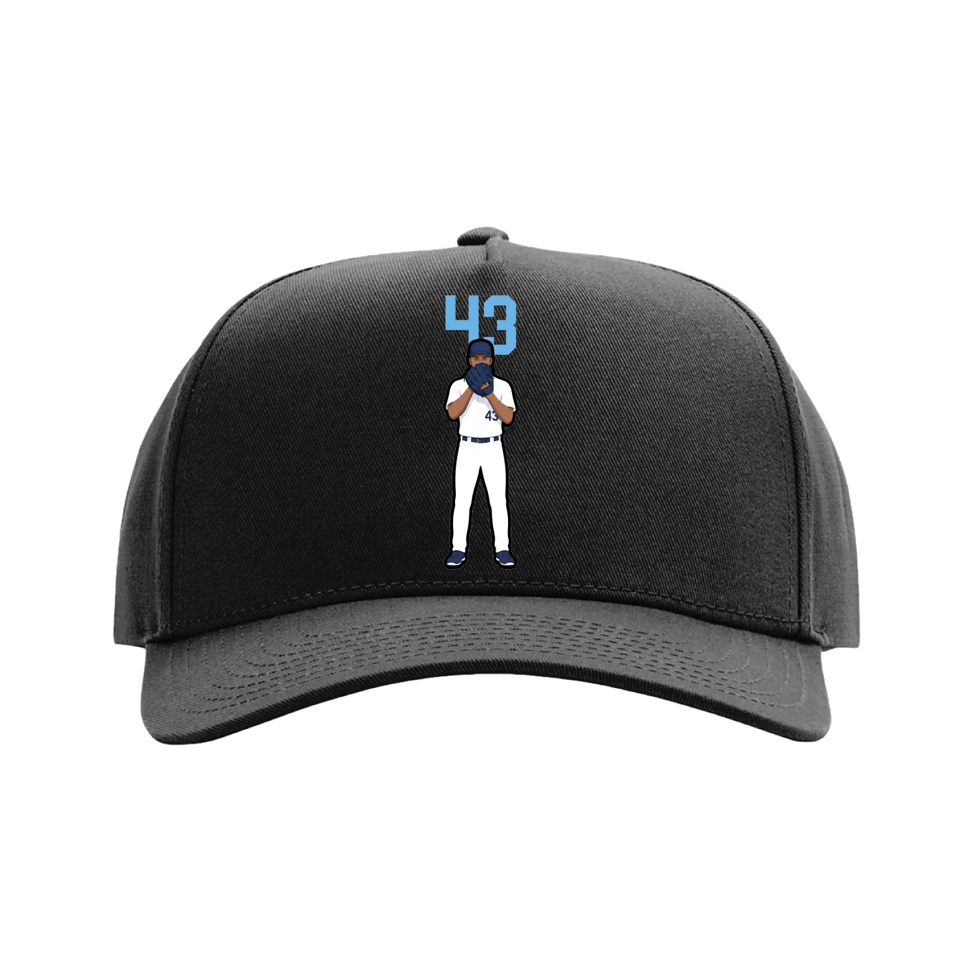 Full Fabric Five-Panel Champ Cap