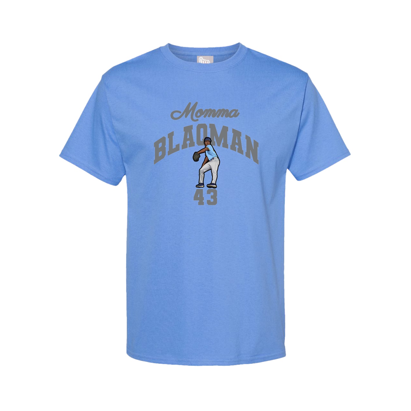 Tee — Mothers Day Arch in Powder Blue