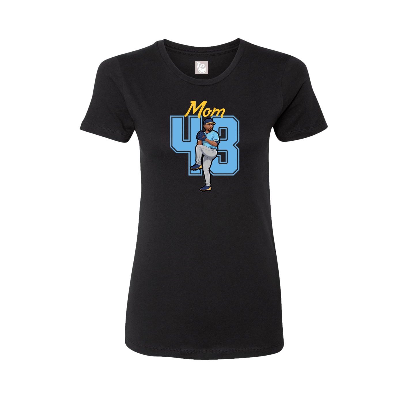 Womens Tee — Mothers Day Shirsey in Black