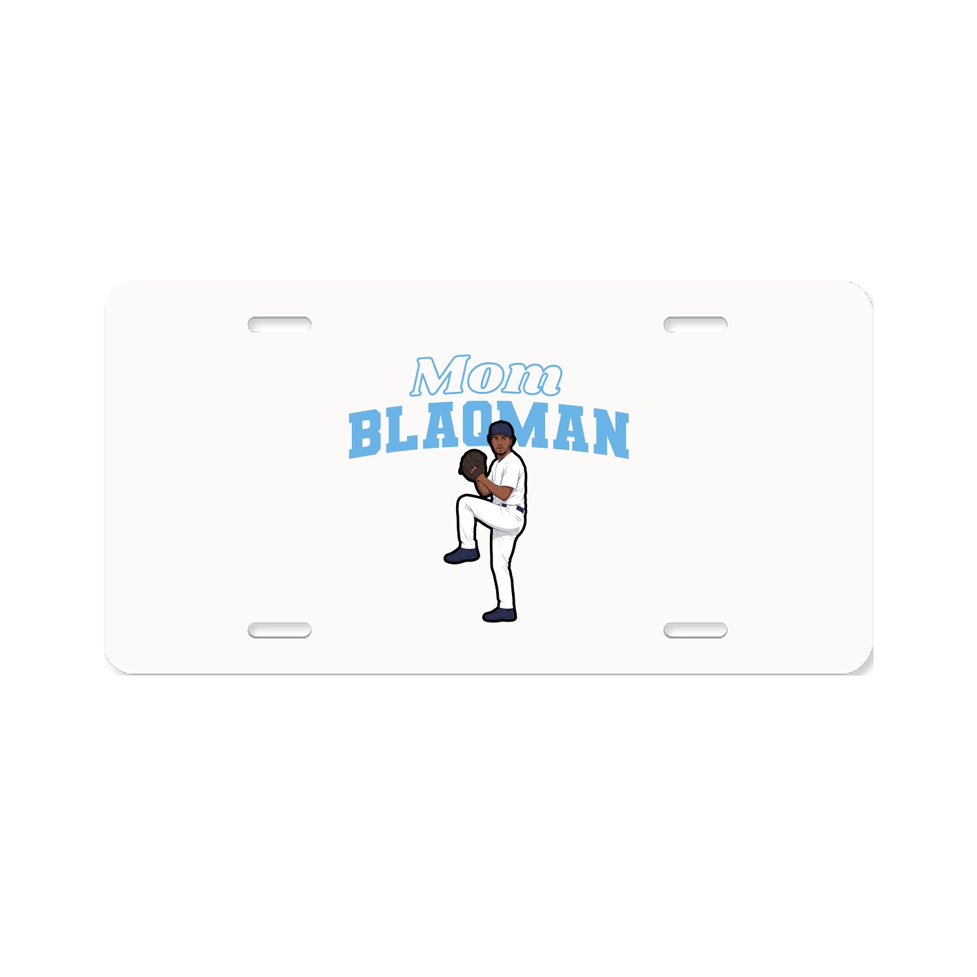 License Plate — Mothers Day Block in Classic