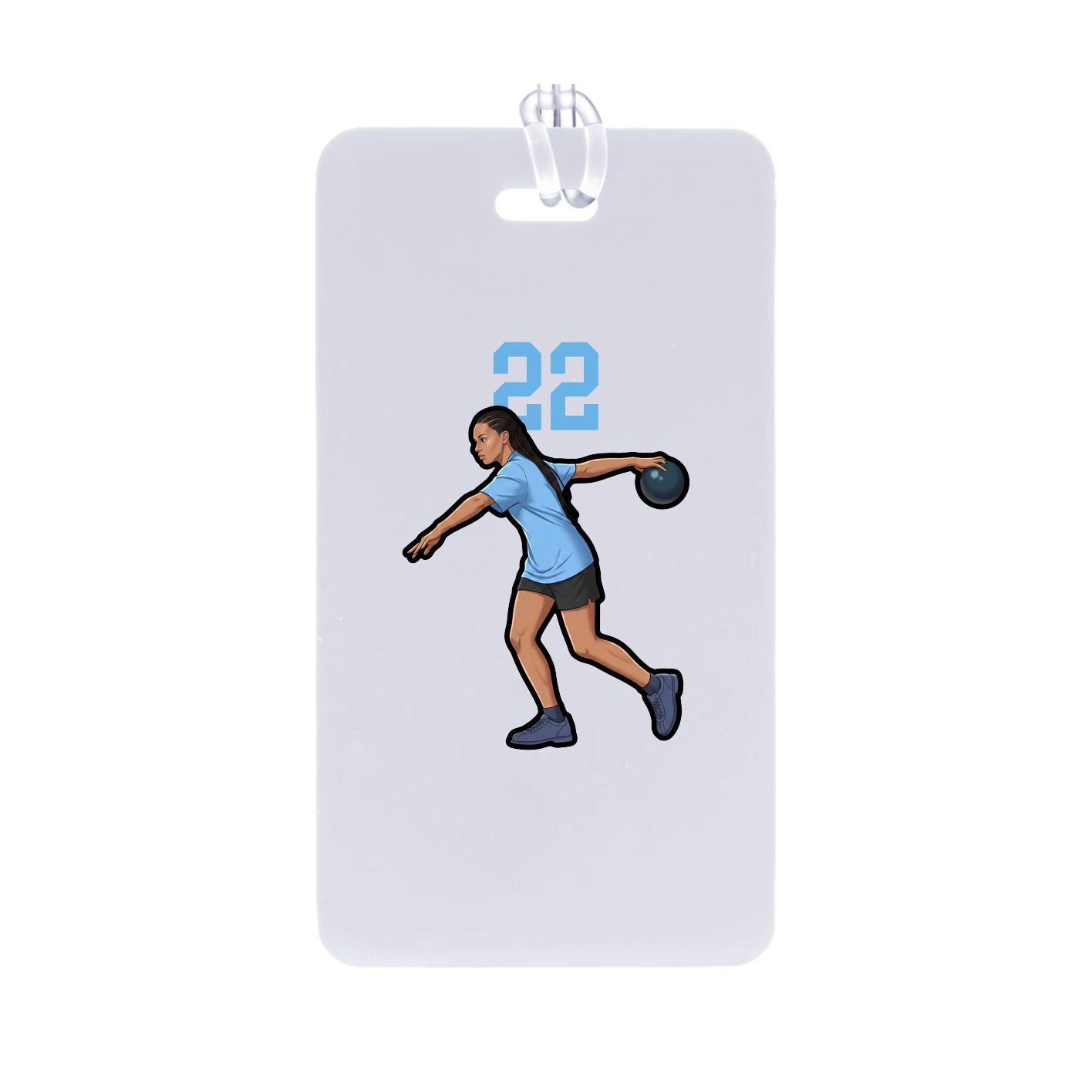 Bag Tag — Number Top in Classic