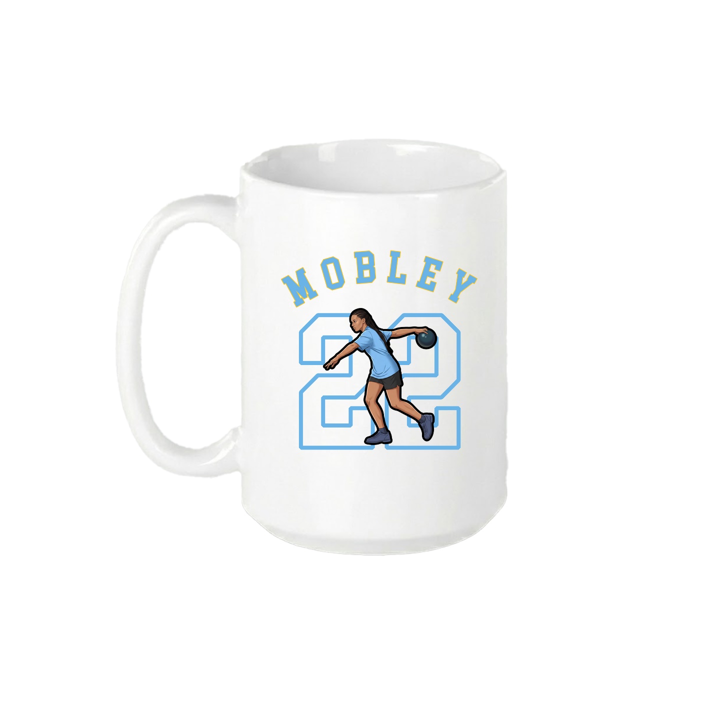 15oz Coffee Mug — Shirsey Arch in White