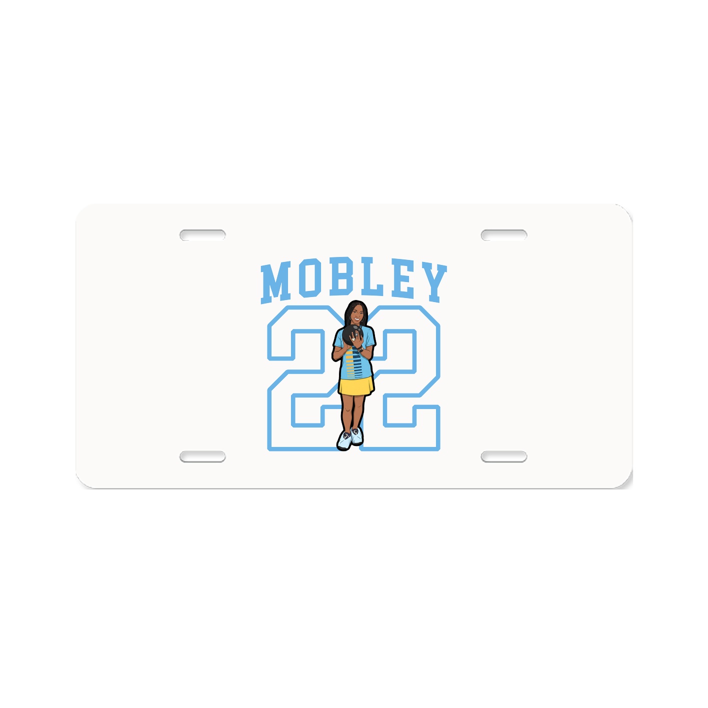 Aluminum License Plate