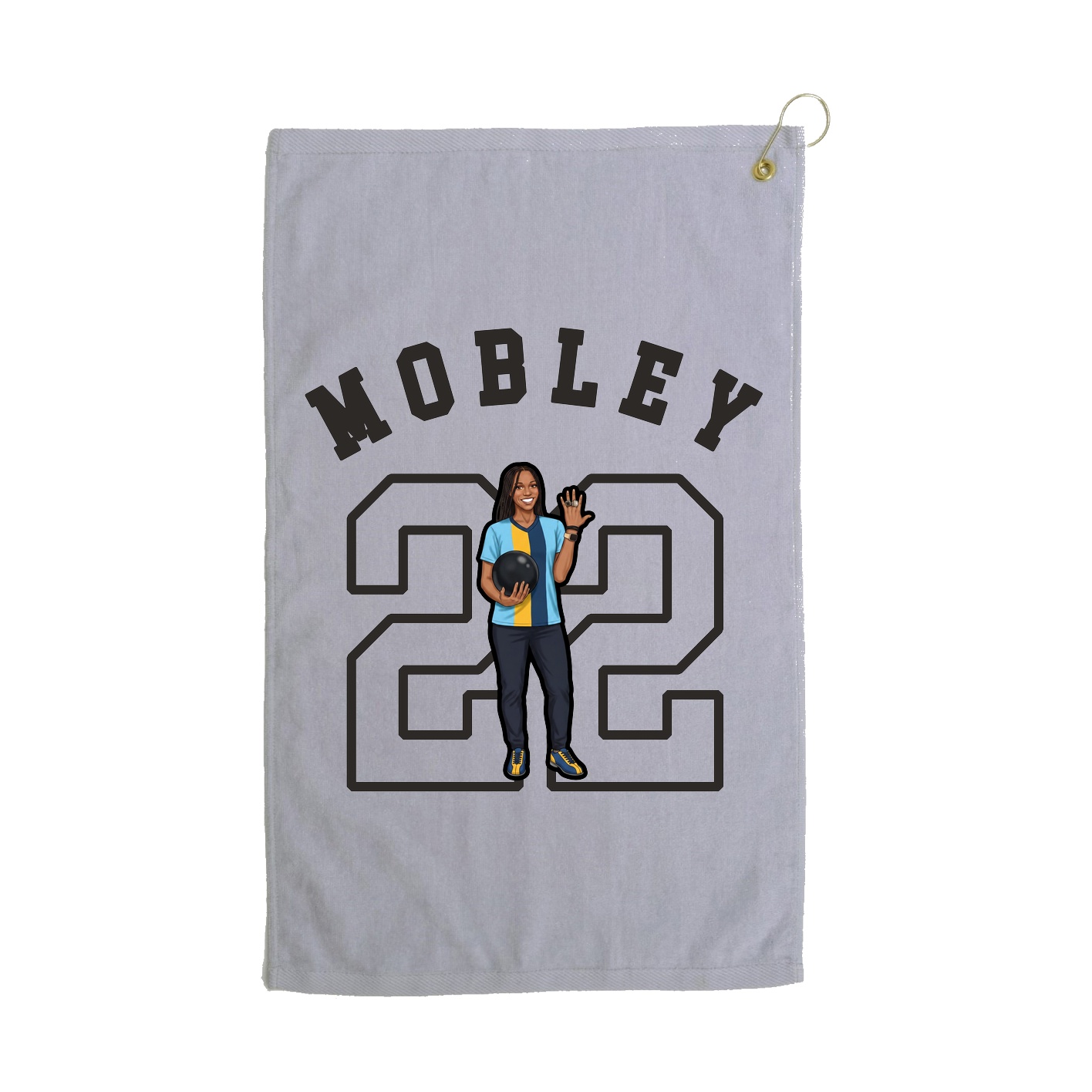 Golf Towel — Shirsey Arch in Grey