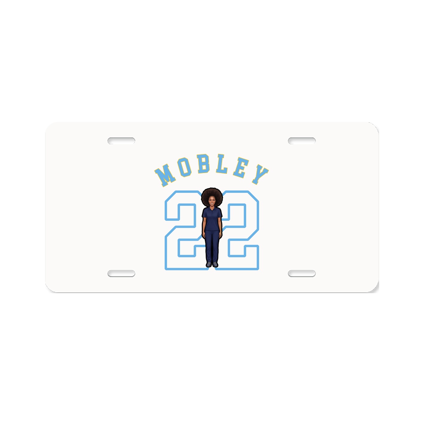 License Plate — Shirsey Arch in Classic