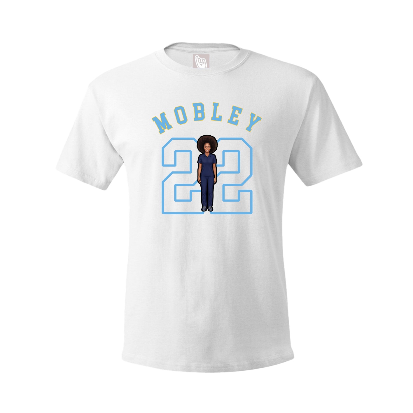 Youth Tee — Shirsey Arch in White