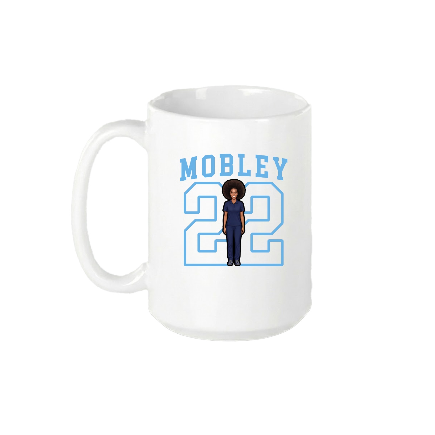 15oz Coffee Mug — Shirsey in White