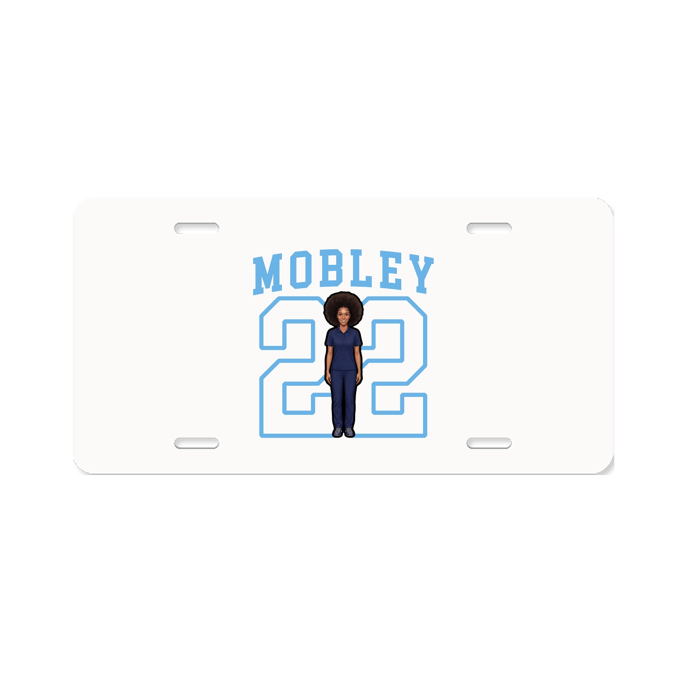 License Plate — Shirsey in Classic