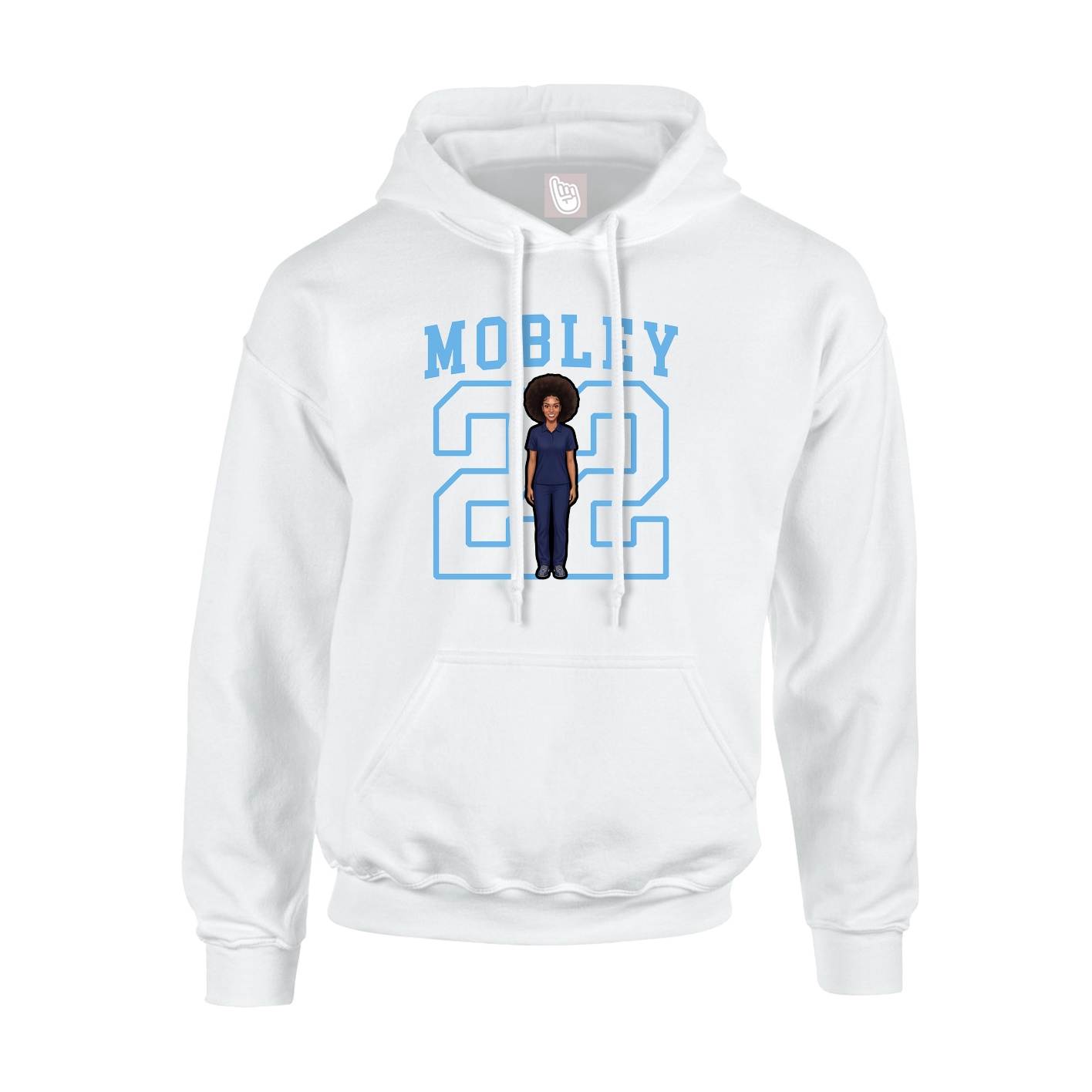 Youth Hoodie — Shirsey in White