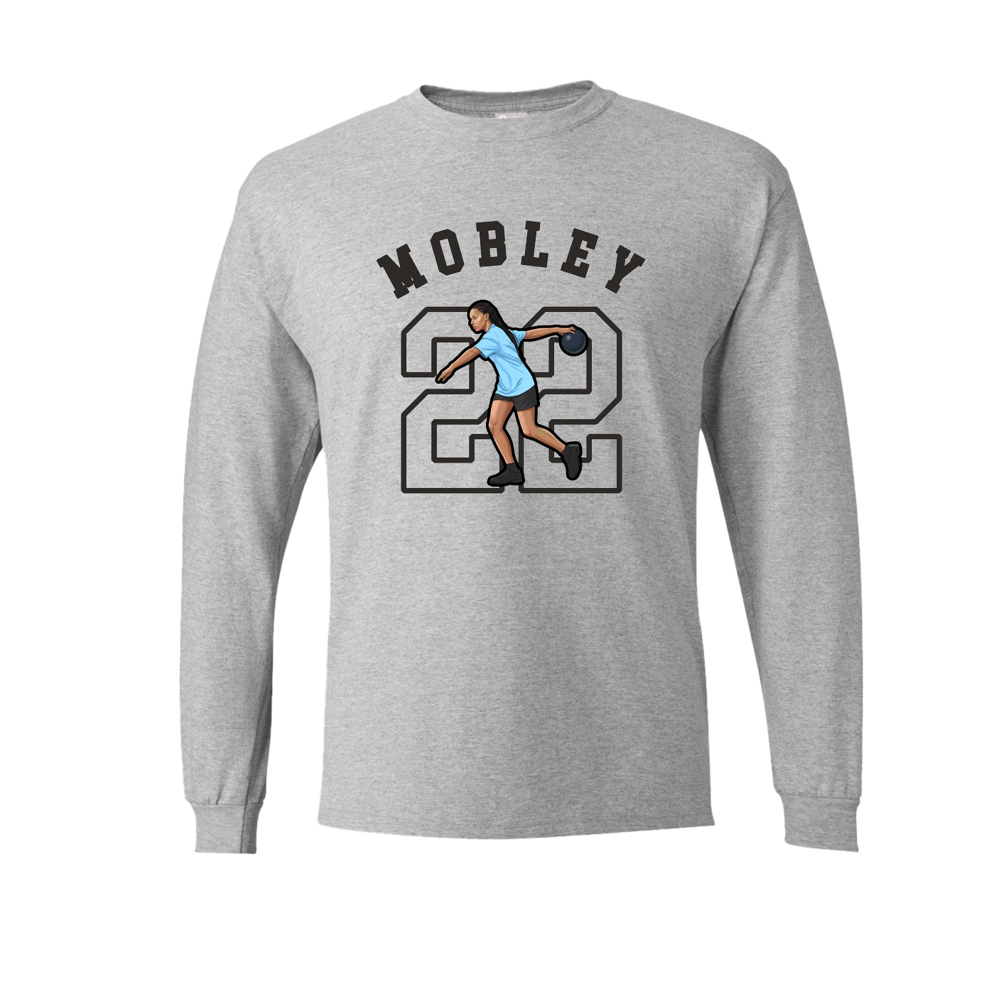 Long Sleeve Tee — Shirsey Arch in Grey