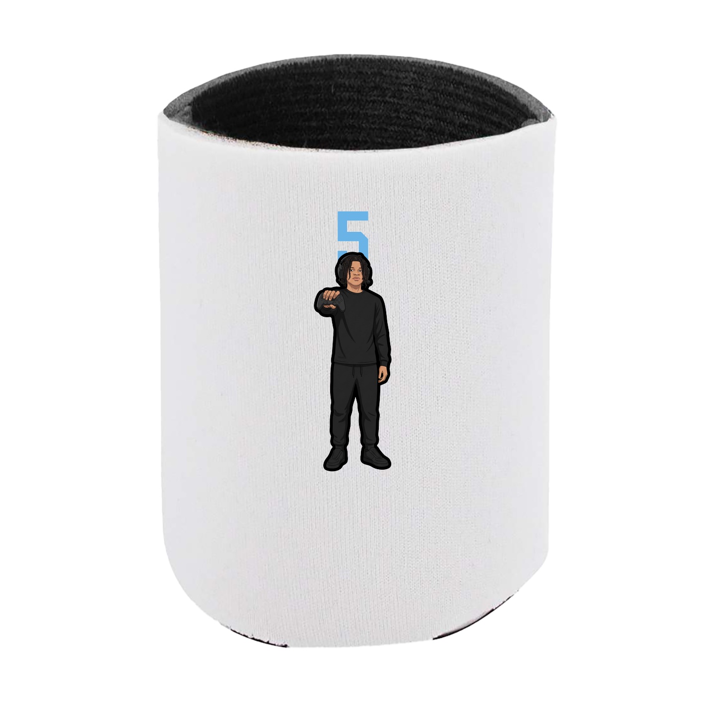 Can Holder — Number Top in White